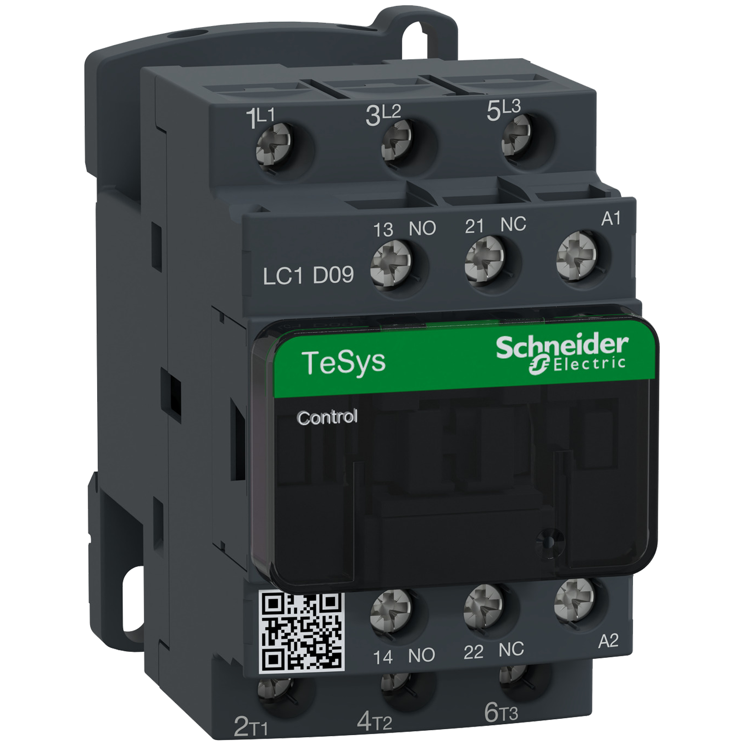 LC1D09F7 : แมกเนติกคอนแทคเตอร์ 3P, 9A 110VAC - Schneider Electric - Magnetic Contactors by pik2pak.com