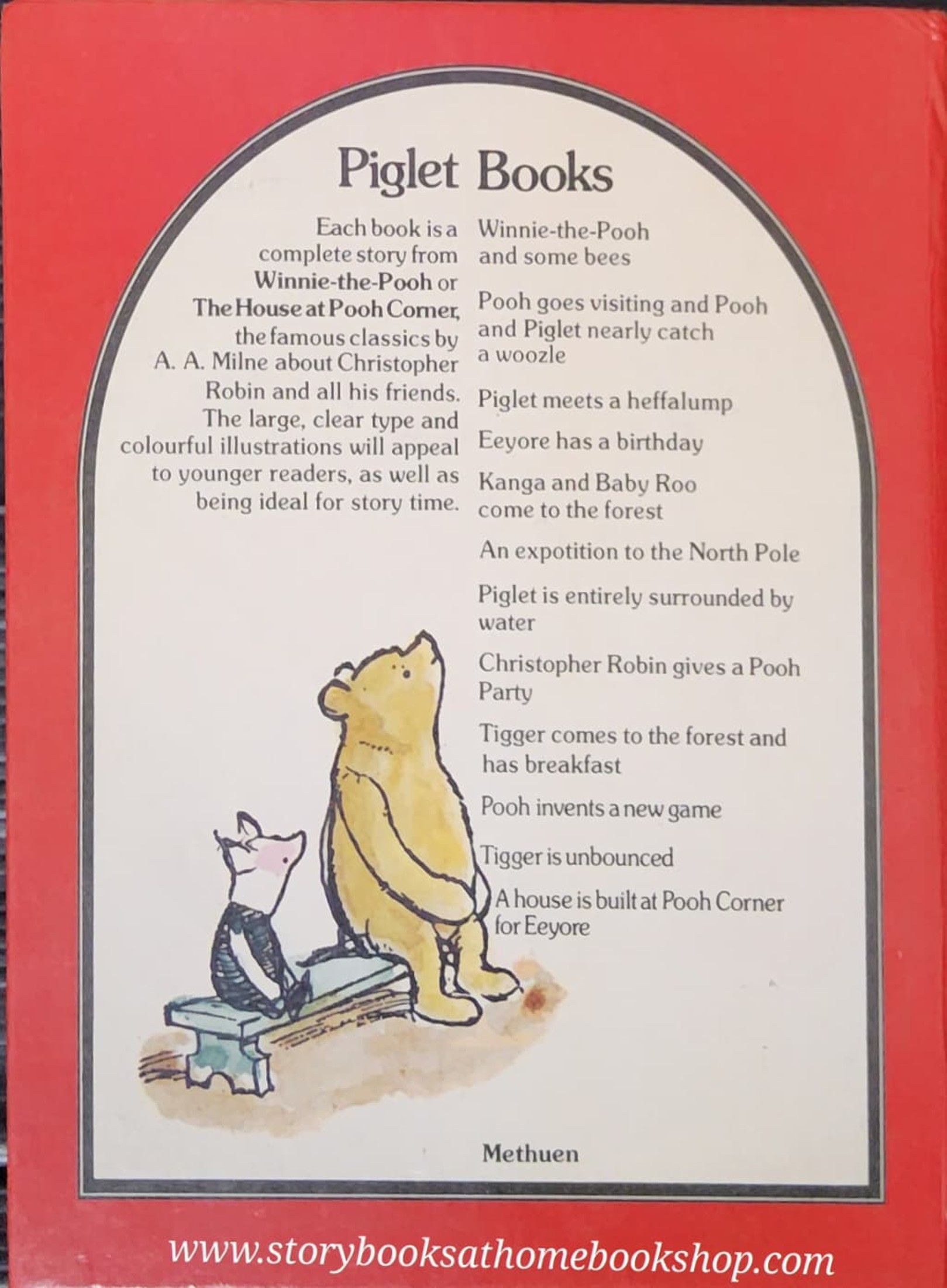 หนังสือนิทานปกแข็ง** 🍓🍓PIGLET MEETS A HEFFALUMP BY A.A.MILNE