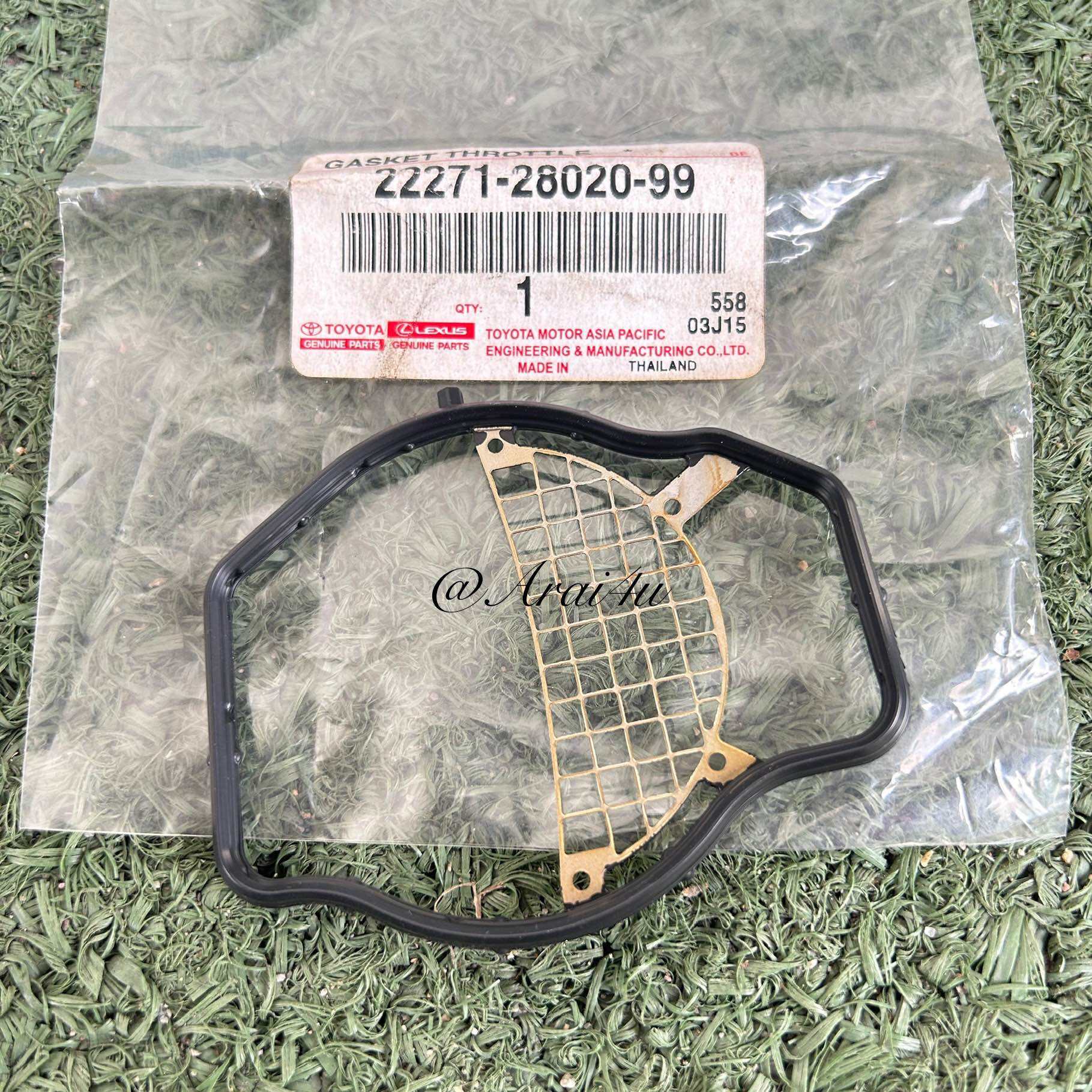 ประเก็นปีกผีเสื้อ TOYOTA CAMRY ACV30,AHV40 แท้