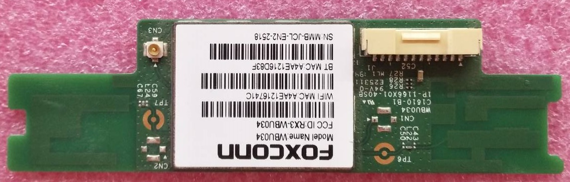 ตัวรับสัญญาน WIFI SHARP (ชาร์ป) อะไหล่แท้/มือสองพร้อมใช้งาน รุ่น LC-60UA6800X พาร์ทRUNTKB588WJQZ