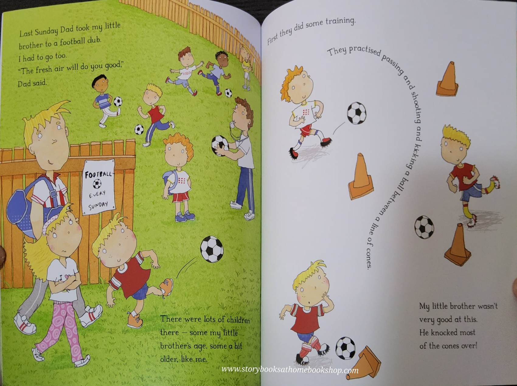 หนังสือนิทานปกอ่อน** 🍅🍓FOOTBALL FEVER BY ALAN DURANT