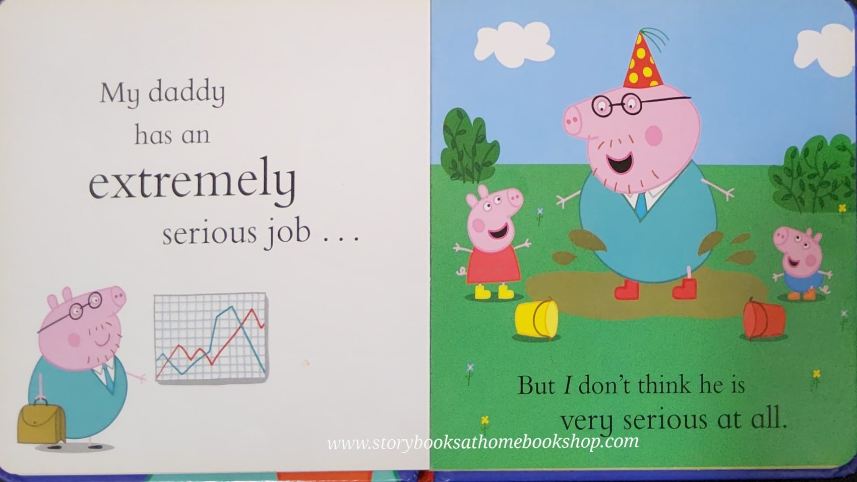 BOARD BOOK** 🍅🍓PEPPA PIG MY DADDY