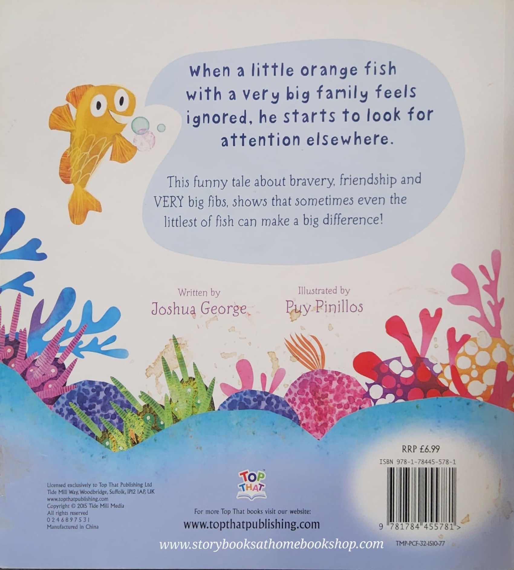 หนังสือนิทานปกอ่อน** 🍅🍓TINY WHALE A FISHY TALE