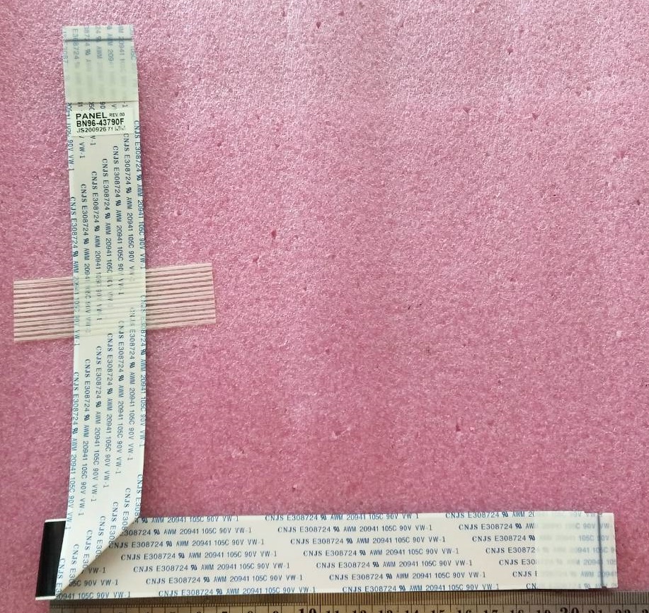 สายแพทีวี ซัมซุง SAMSUNG ของแท้ถอดจากเครื่อง รุ่นUA43T6000 พาร์ทBN96-43790F และรุ่นอื่นที่พาร์ทตรงกัน