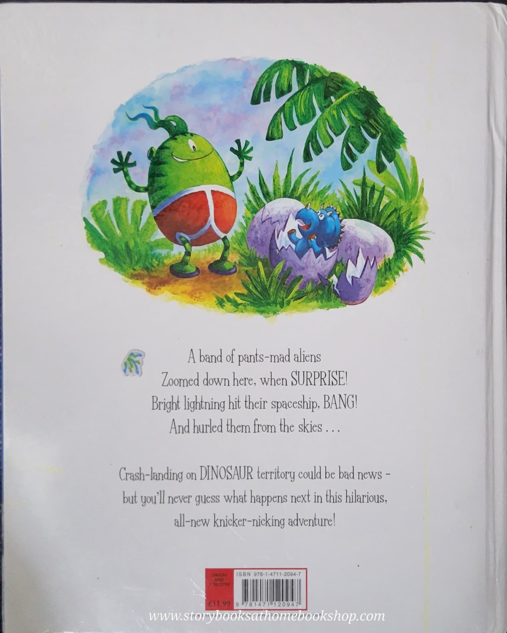 หนังสือนิทานปกแข็ง** 🍅🍅ALIENS LOVE DINOPANTS