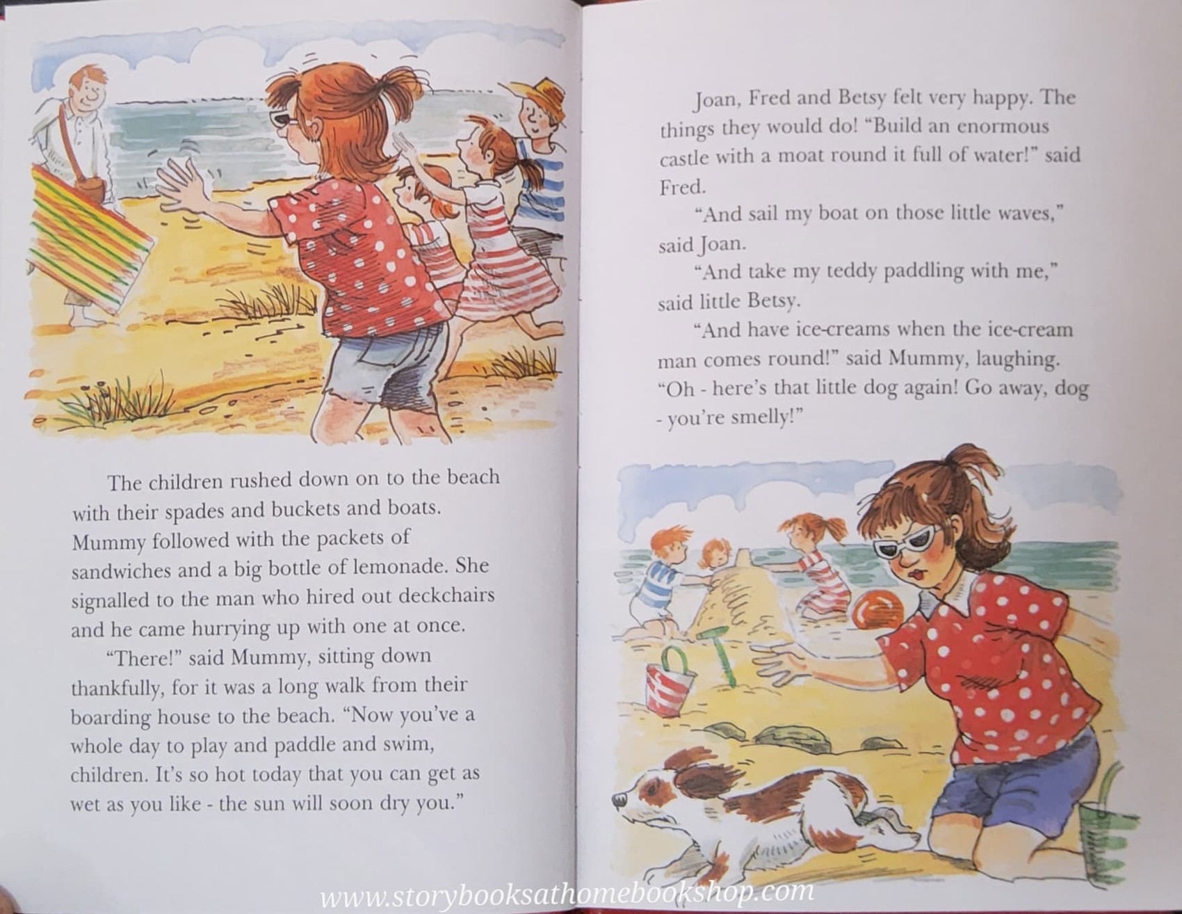 หนังสือนิทานปกแข็ง ** 🍓🍓THE SMELLY LITTLE DOG BY ENID BLYTON