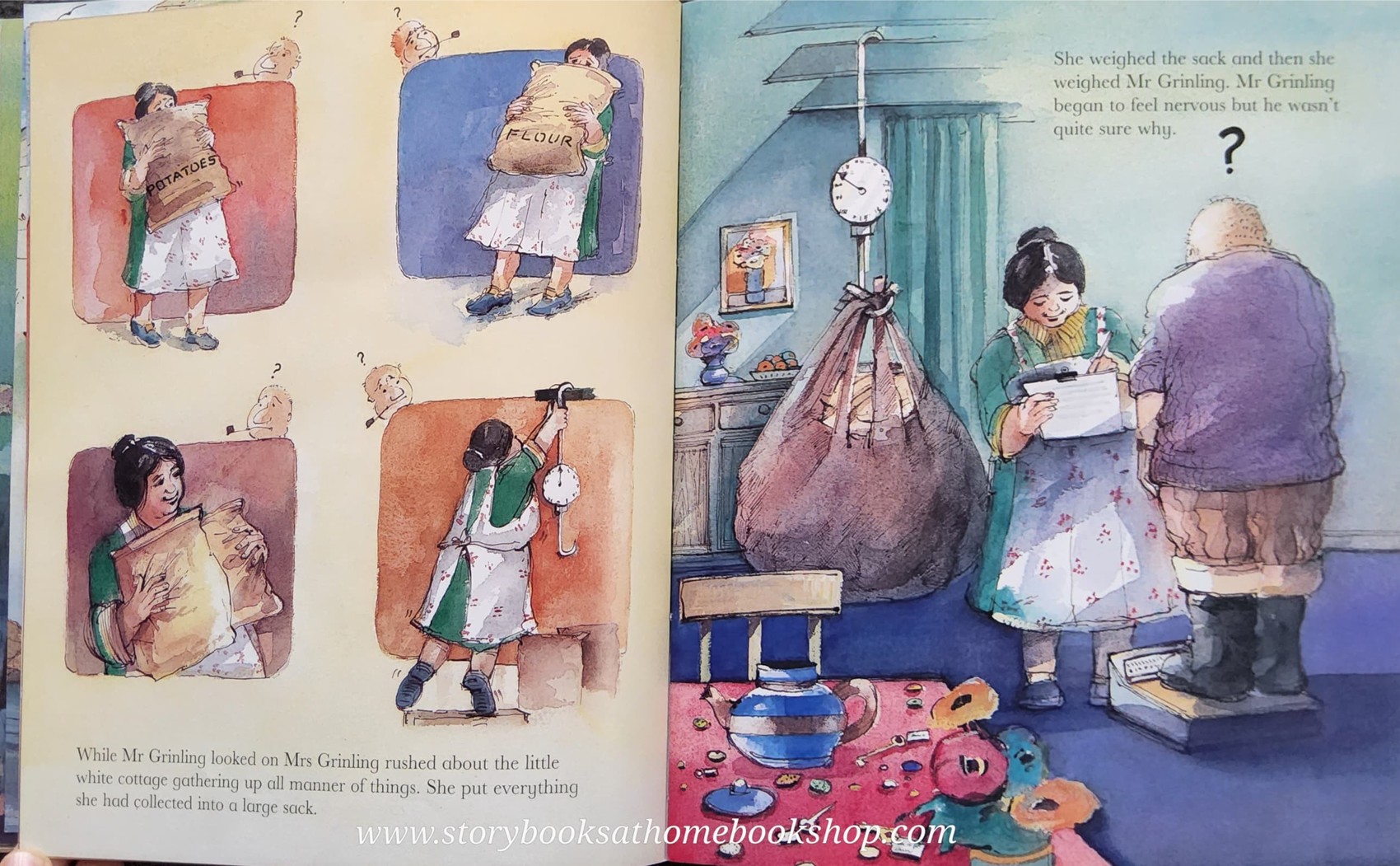 หนังสือนิทานปกอ่อน** 🍅THE LIGHTHOUSE KEEPER'S CATASTROPHE♥️♥️