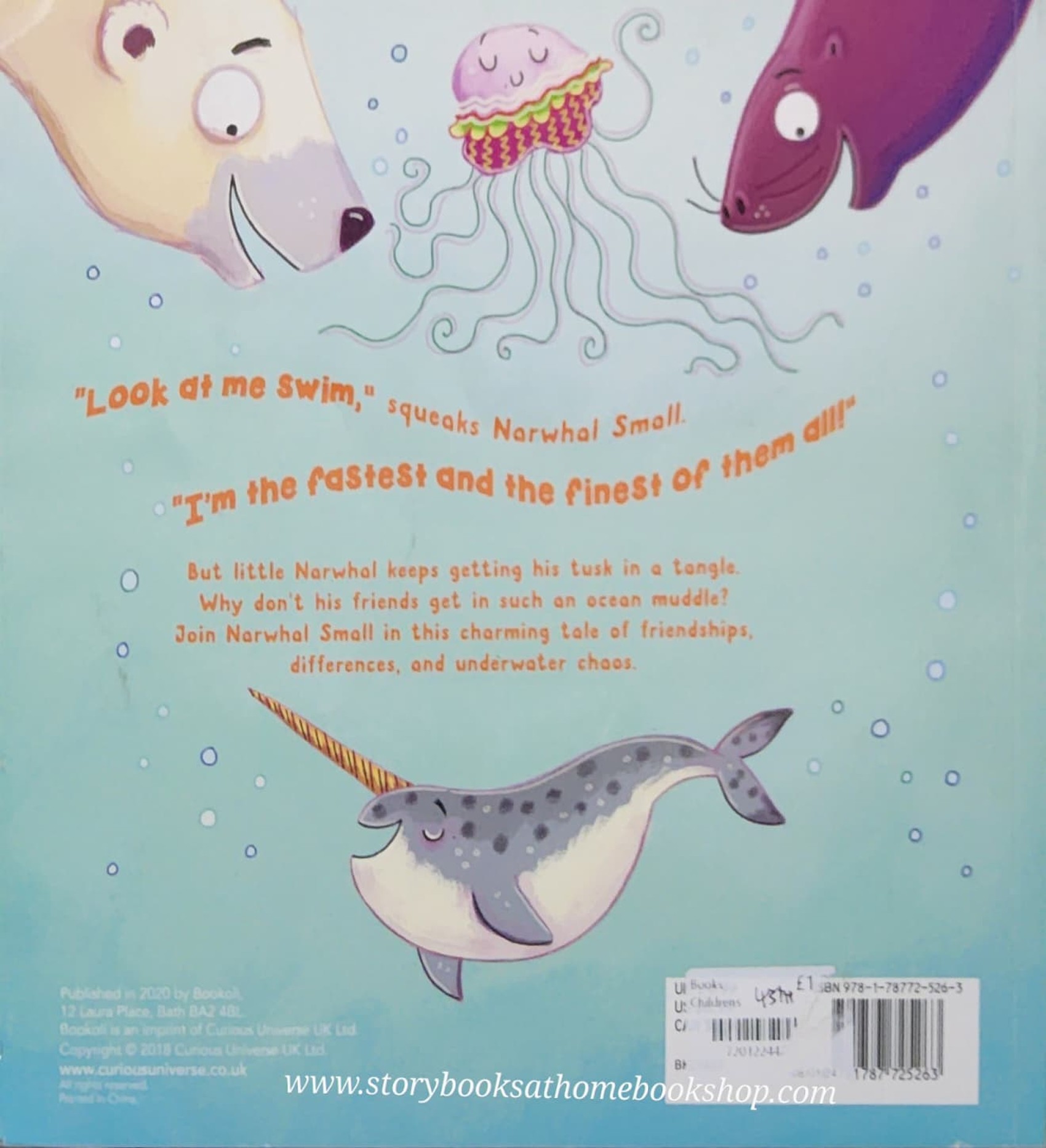 หนังสือนิทานปกอ่อน** 🍅 ❤️WATCH OUT LITTLE NARWHAL