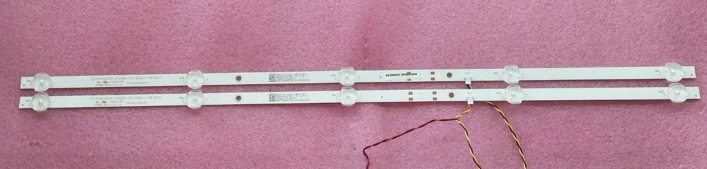 หลอดแบล็คไลท์ทีวี อโคเนติค ACONATIC ของแท้มือสองถอดจากเครื่อง รุ่น32HD514AN