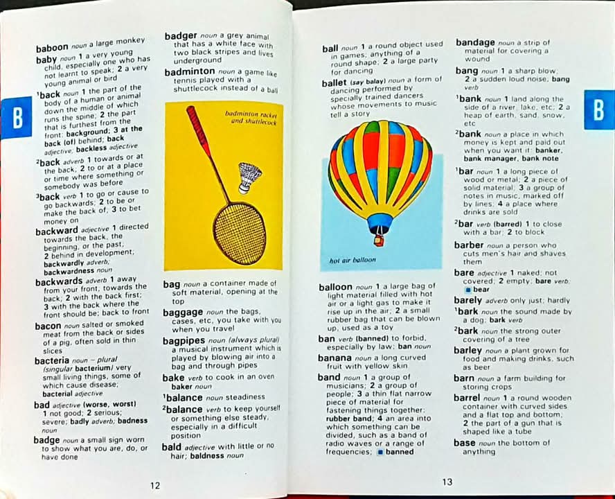 Knowledge Book ** ð
ð Ladybird Dictionary with Colour Illustrations