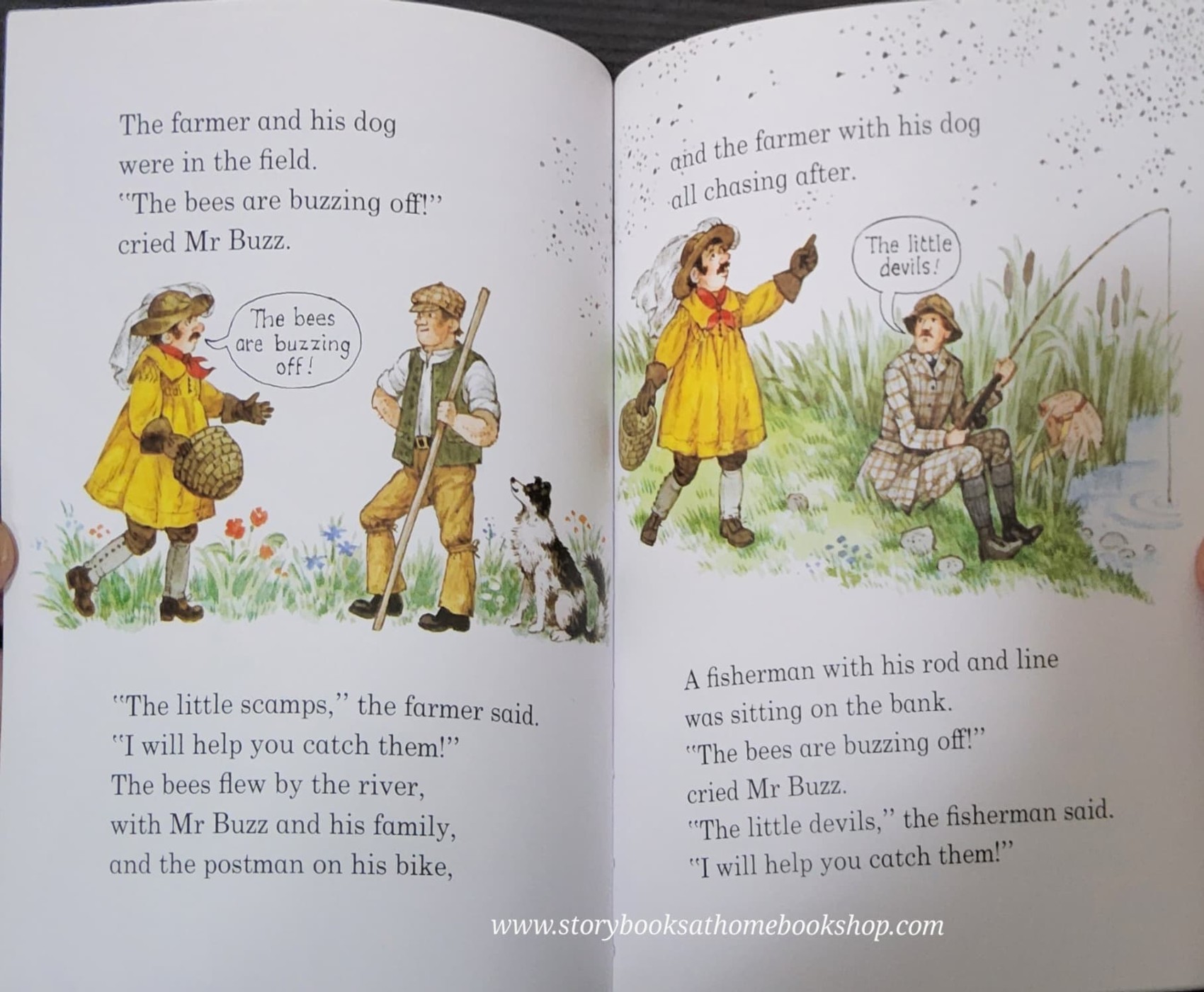 หนังสือนิทานปกอ่อน** 🍅🍓HAPPY FAMILIES:MR BUZZ THE BEEMAN BY ALLAN AHLBERG AND FAITH JAQUES