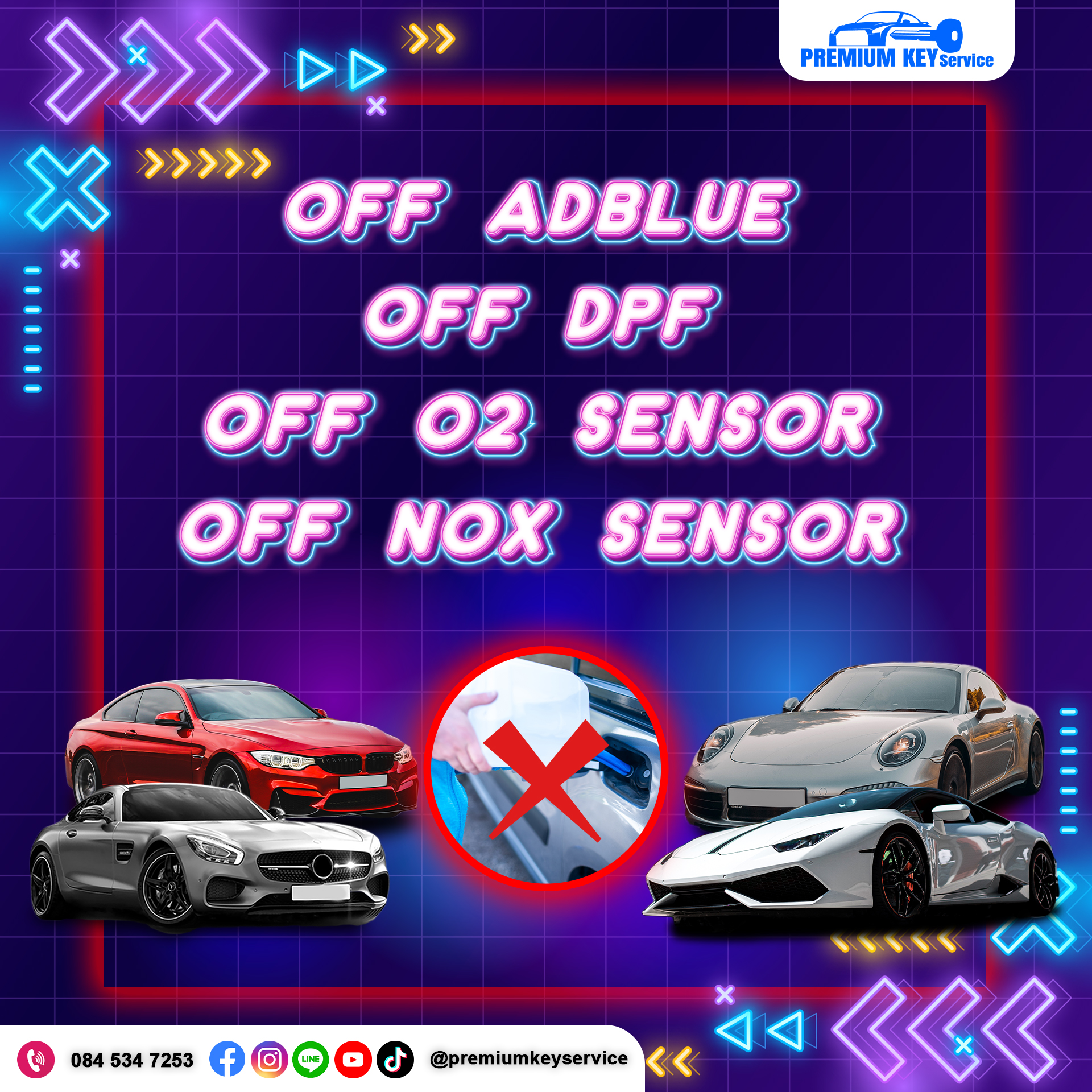 ยกเลิกระบบ ADBLUE รถทุกยี่ห้อ รบกวนลูกค้าแอดไลน์ @565lallt เพื่อสอบถามข้อมูลเพิ่มเติมก่อนครับ