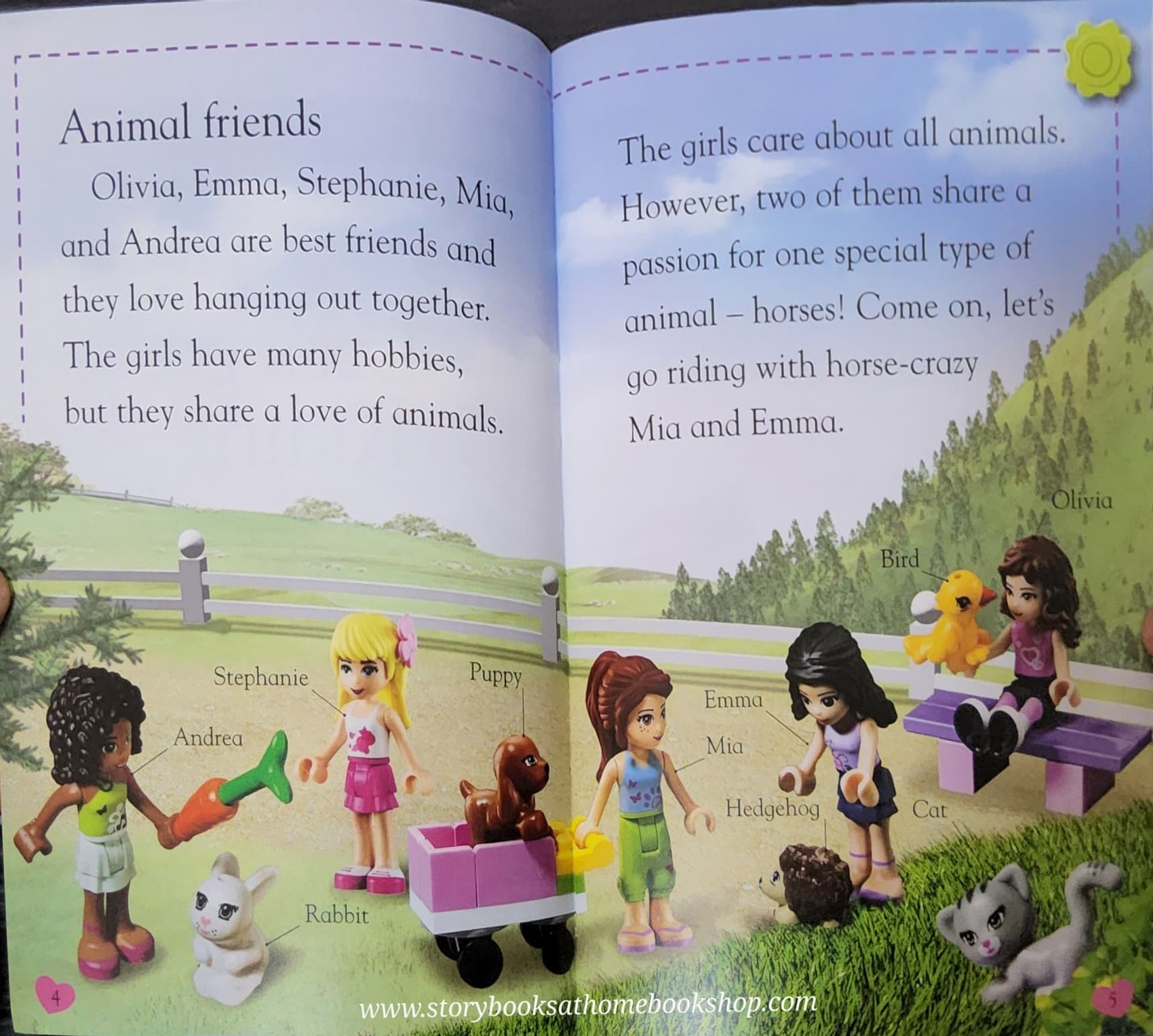 หนังสือนิทานปกอ่อน** 🍅🍓DK READERS LEGO FRIENDS: LET'S GO RIDING! #2