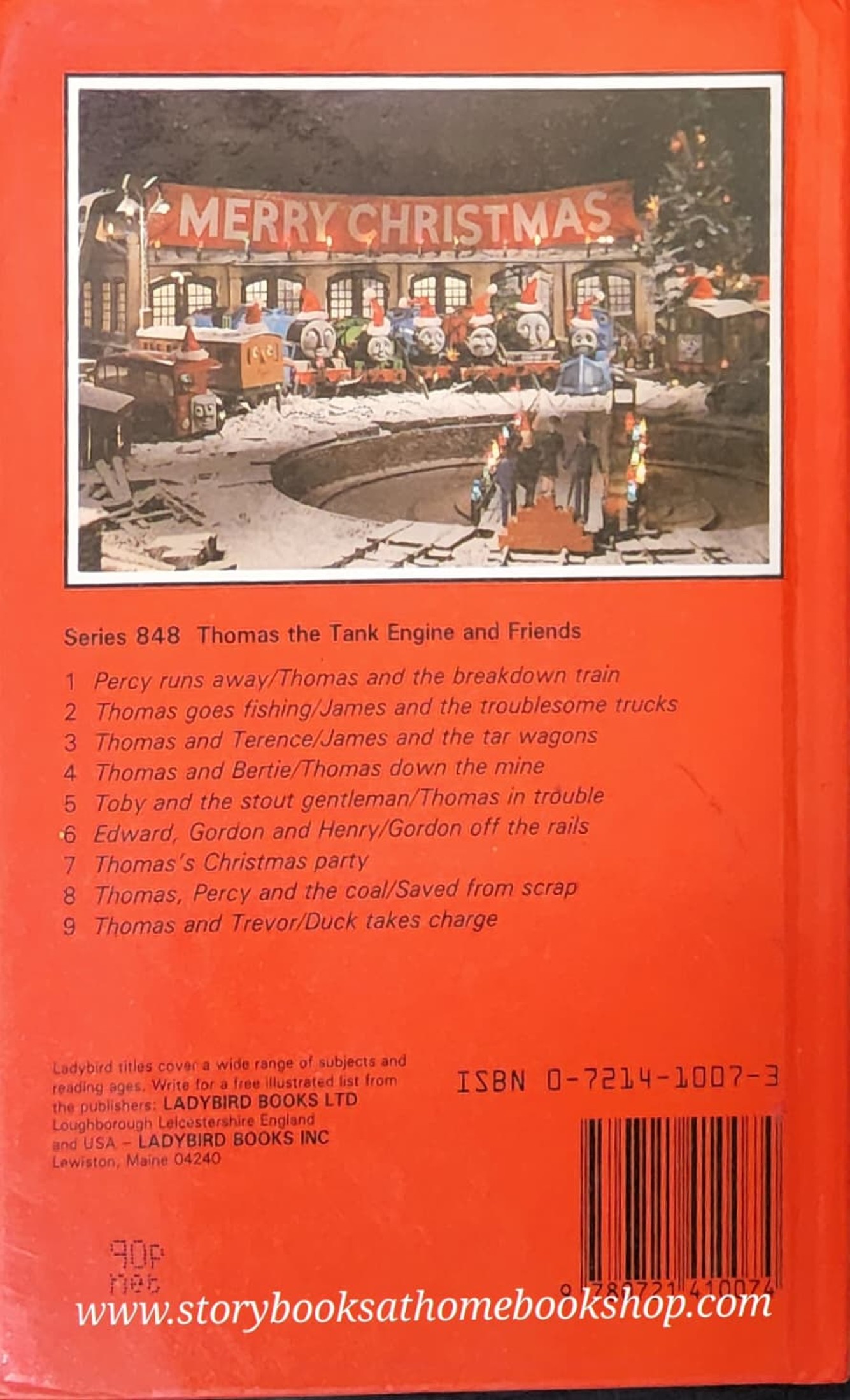 หนังสือนิทานปกแข็ง** 🍅THOMAS THE TANK ENGINE&FRIENDS:THOMAS'S CHRISTMAS PARTY