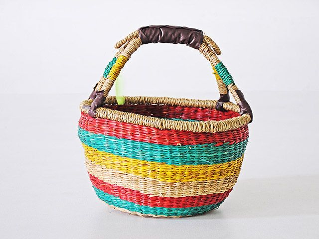 Weave Basket ตะกร้าหูหิ้วอเนกประสงค์ 18x18x30 cm