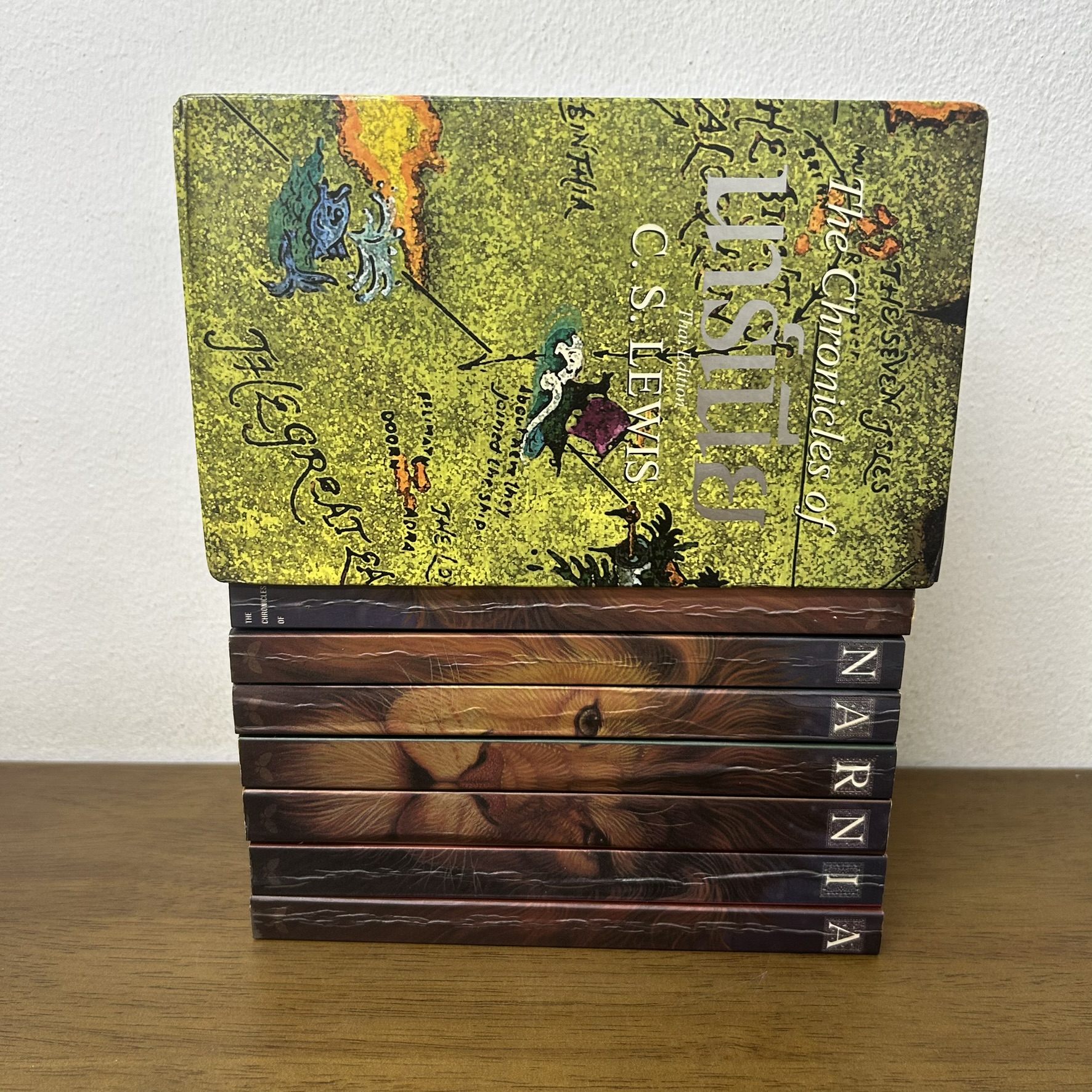 BOXSET Narnia นาร์เนีย เล่ม 1-7 - กำเนิดนาร์เนีย/ตู้พิศวง/อาชากับเด็กชาย/ผจญภัยโพ้นทะเล/เก้าอี้เงิน/เจ้าชายแคสเปี้ยน