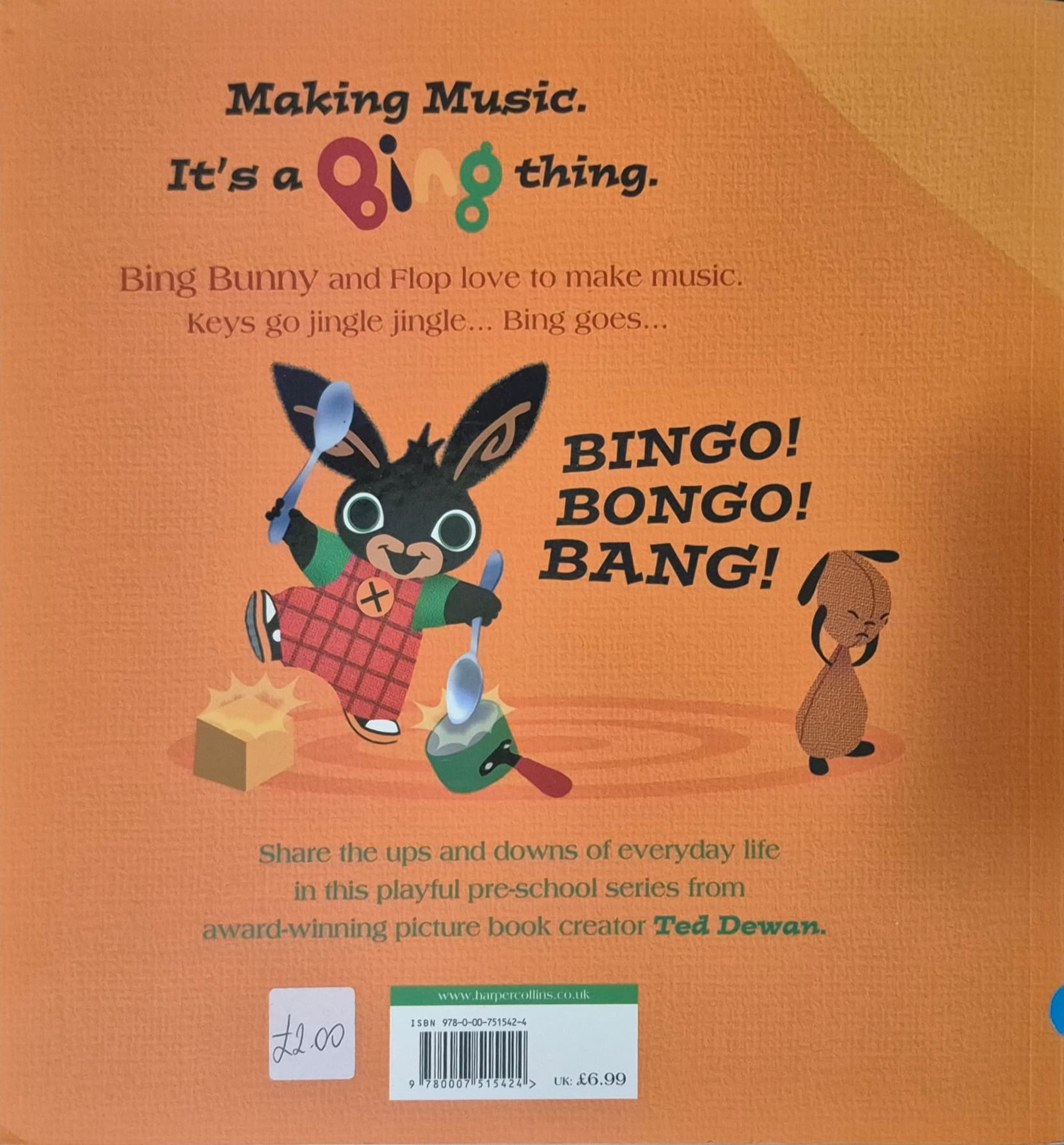 หนังสือนิทานปกอ่อน** 🍅🍅BING MAKE MUSIC
