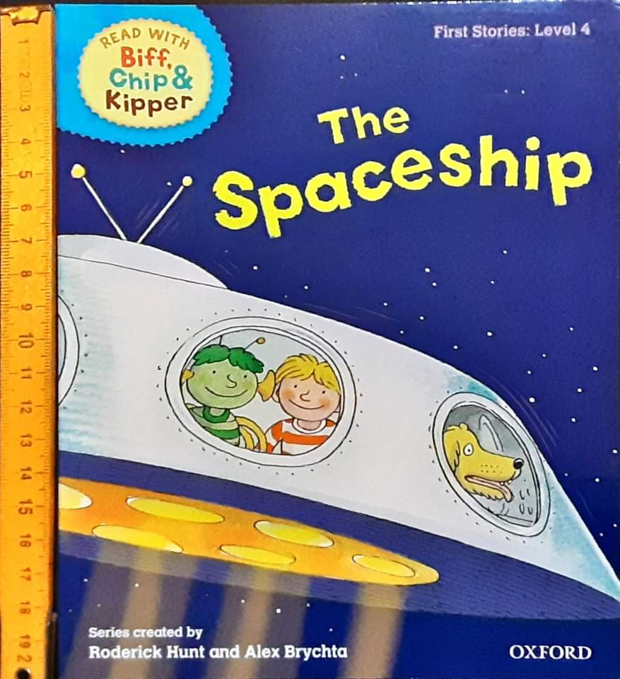หนังสือนิทานปกอ่อน** 🍅🍓Read with Biff,Chip&Kipper:The Spaceship First Stories level 4