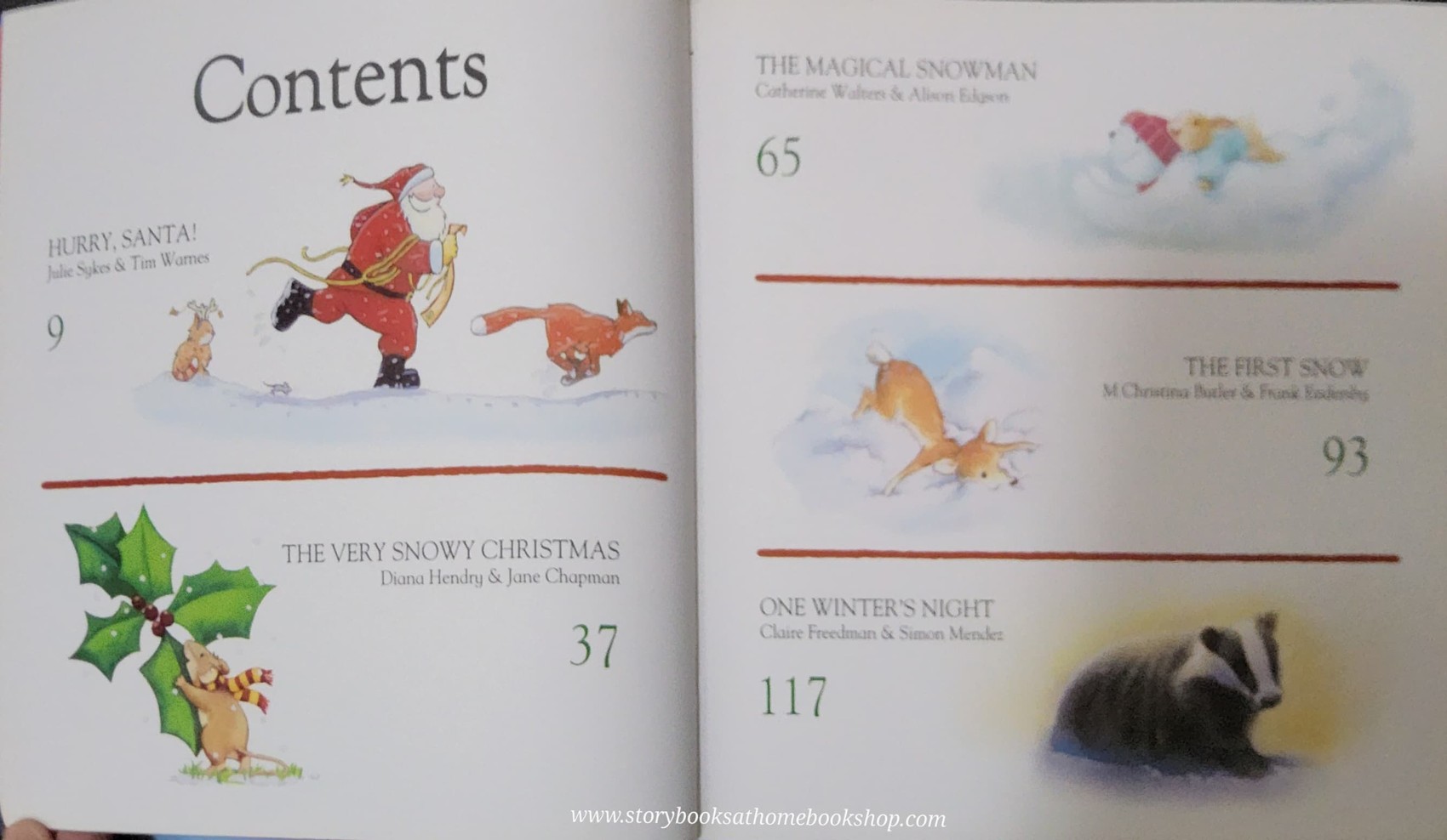 หนังสือนิทานปกแข็ง** 🍅🍓5 MINUTE CHRISMAS STORIES