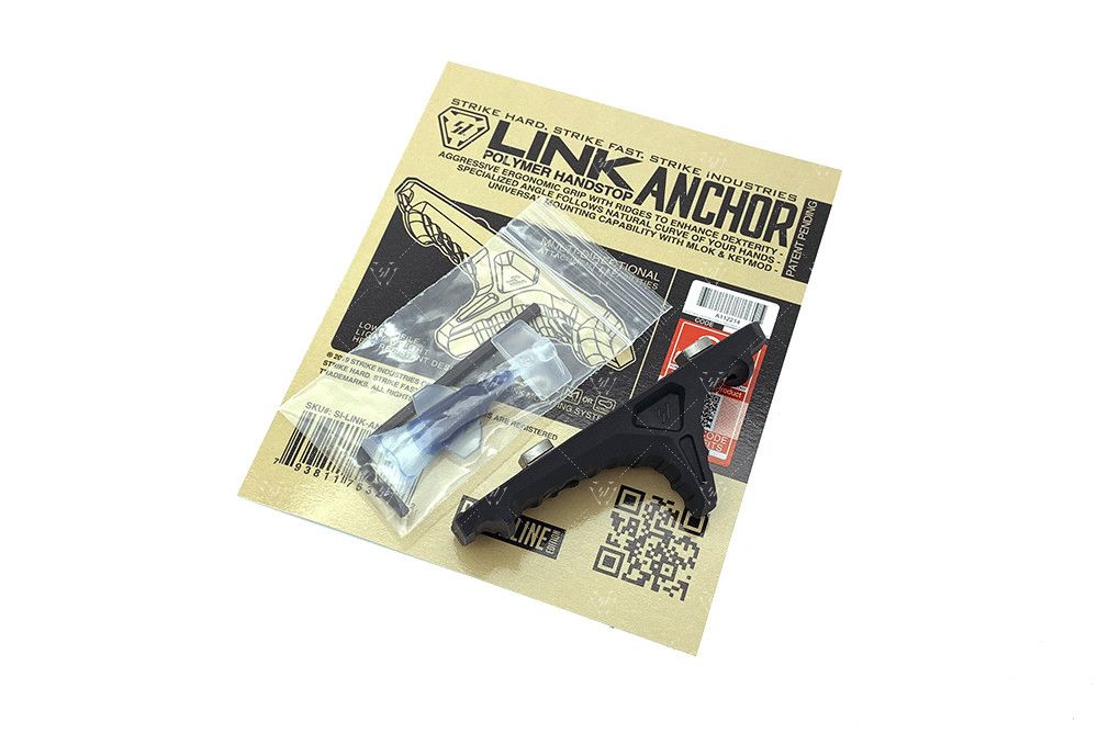 STRIKE INDUSTRIES - LINK Anchor Polymer Hand Stop (สีดำ)