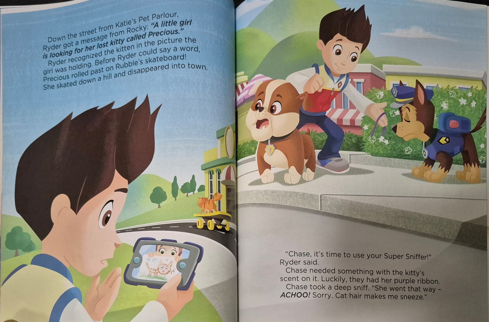 หนังสือนิทานปกอ่อน ** 🍅🍓PAW PATROL:ITTY-BITTY KITTY RESCUE