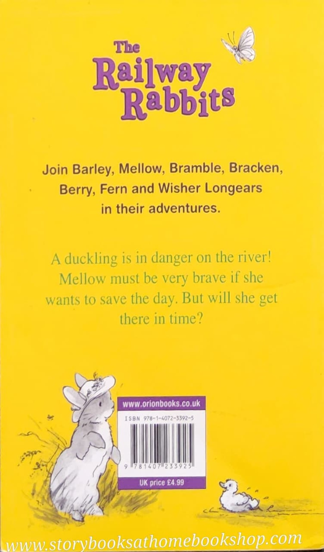 วรรณกรรมเยาวชน** 🍅The Railway Rabbites: Mellow and the Great River Rescue by Georgie Adams Anna Currey