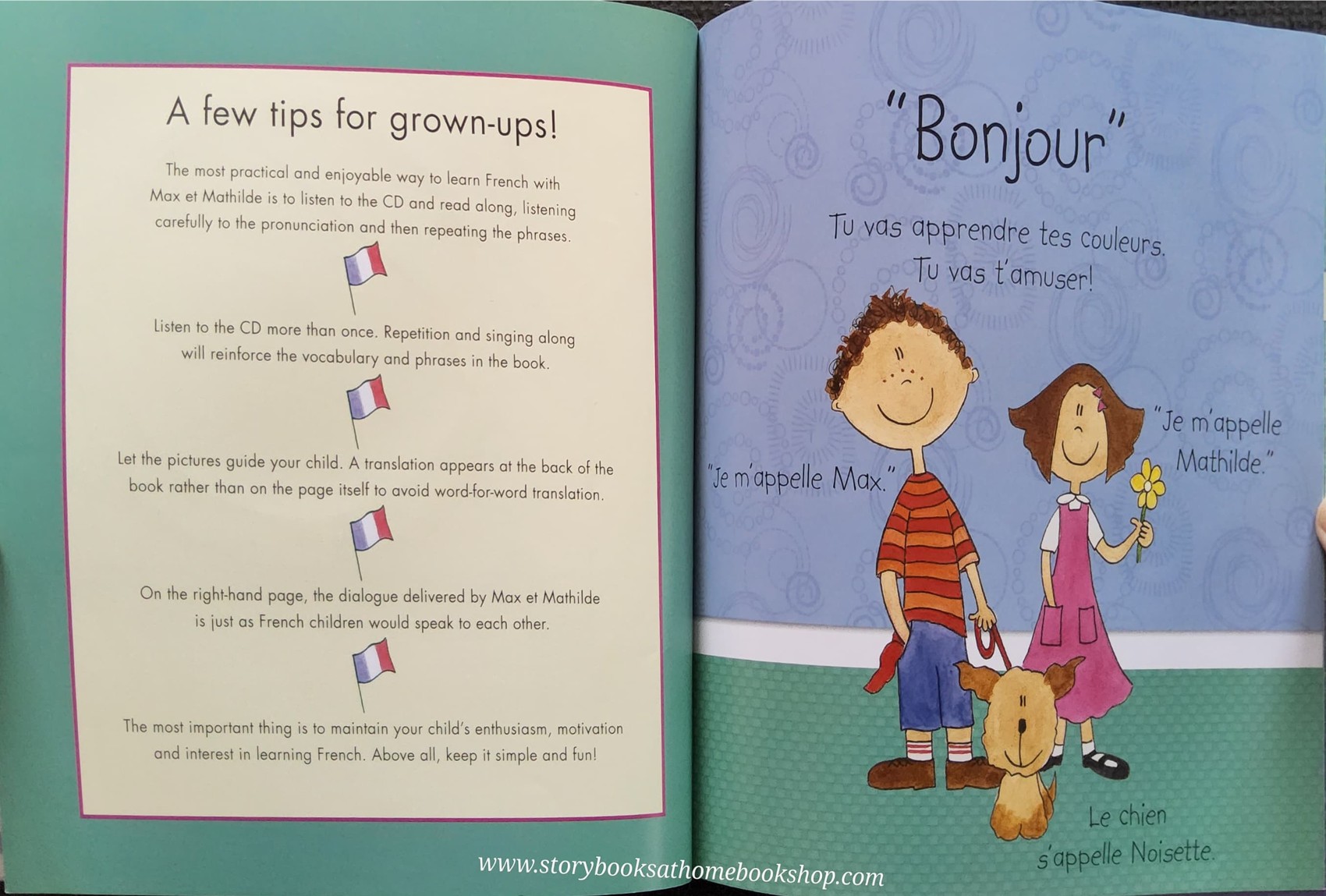 LANGUAGE BOOK WITH CD ** ððMAX AET MATHILDE (LEARN FRENCH WITH CD)