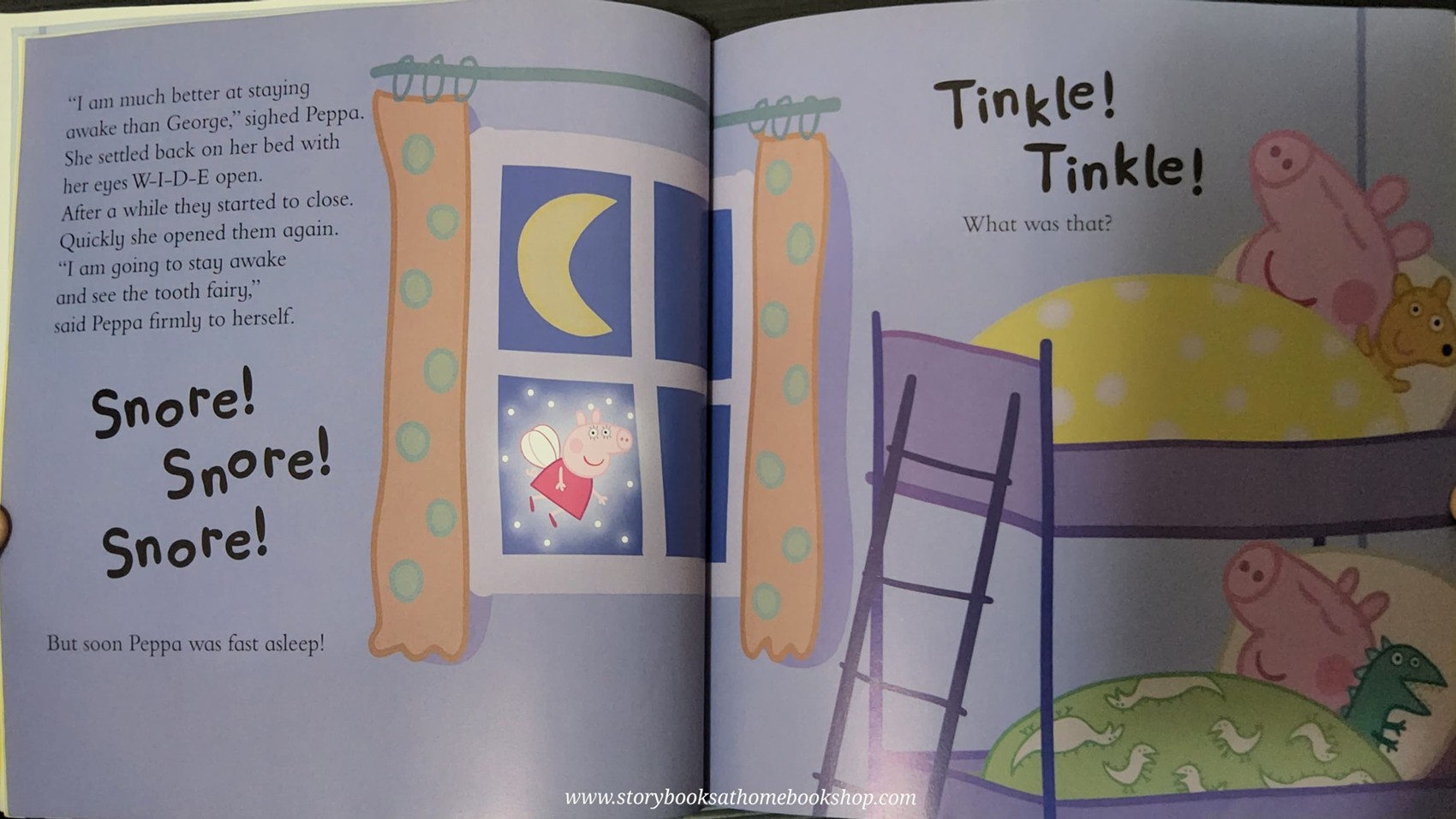 หนังสือนิทานปกอ่อน ** 🍅🍓PEPPA PIG THE TOOTH FAIRY