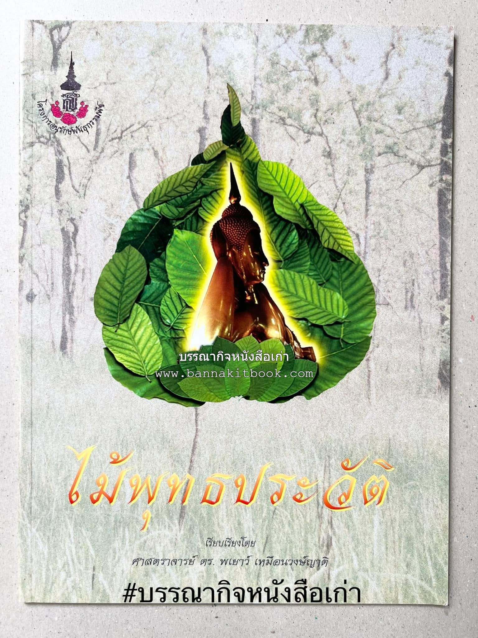 ไม้พุทธประวัติ โดย : ศาสตราจารย์กิตติคุณ ดร.พเยาว์ เหมือนวงษ์ญาติ ราชบัณฑิต ผู้เชี่ยวชาญเภสัชวิทยา และสมุนไพรไทย.