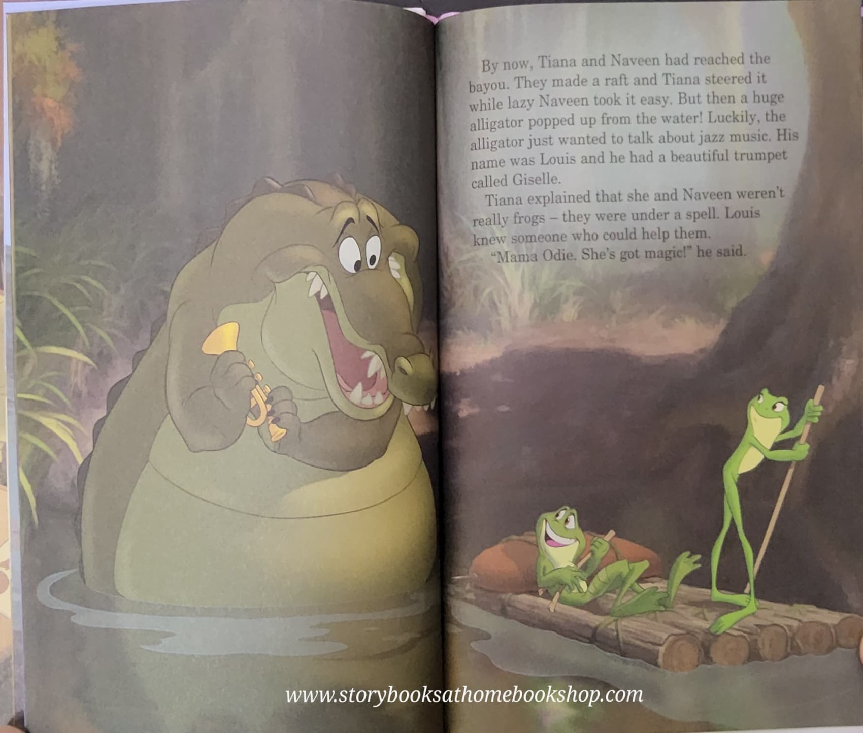 หนังสือนิทานปกแข็ง** 🍅🍓DISNEY THE PRINCESS AND THE FROG