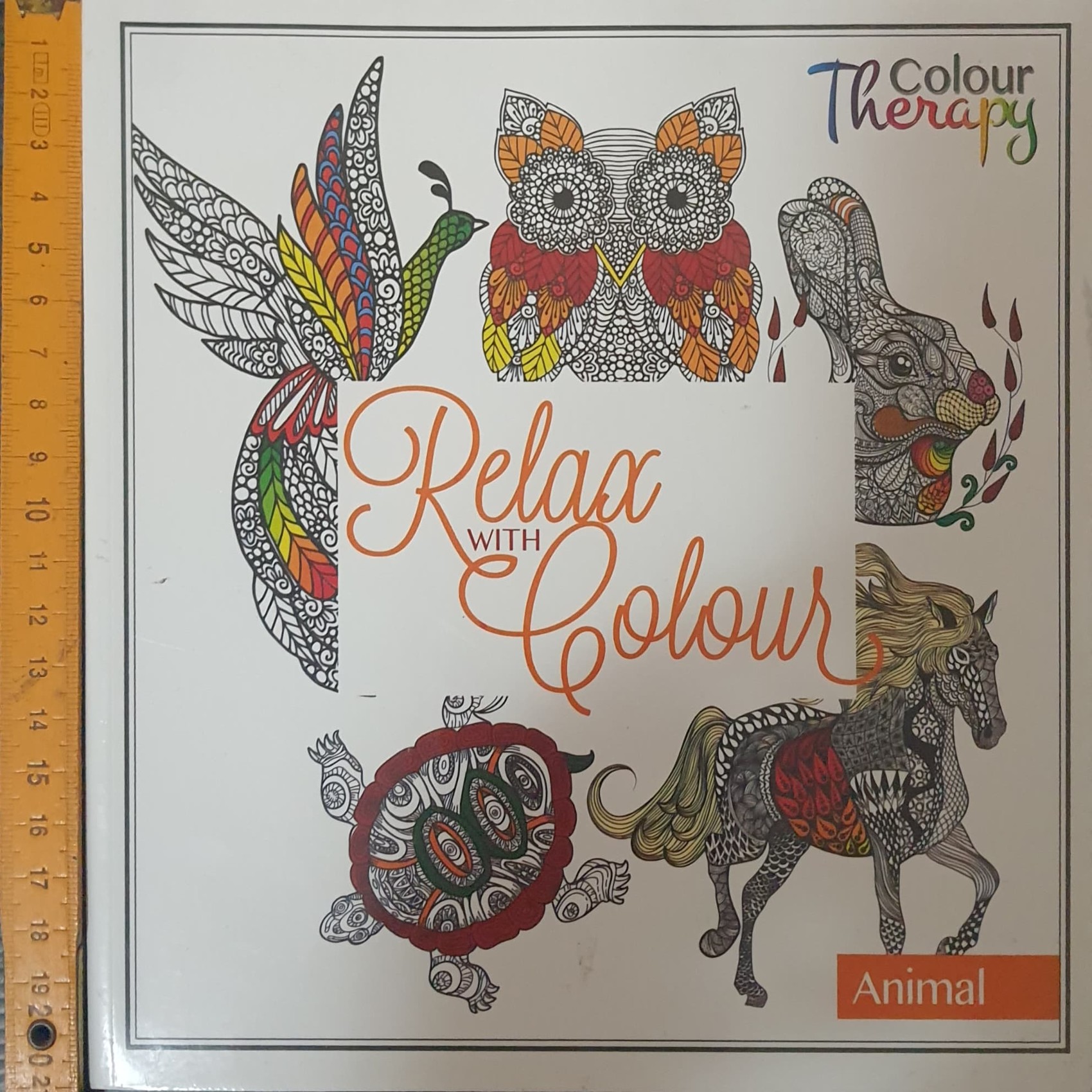 COLORING THERAPY BOOK** 🍅🍓RELAX WITH COLOUR