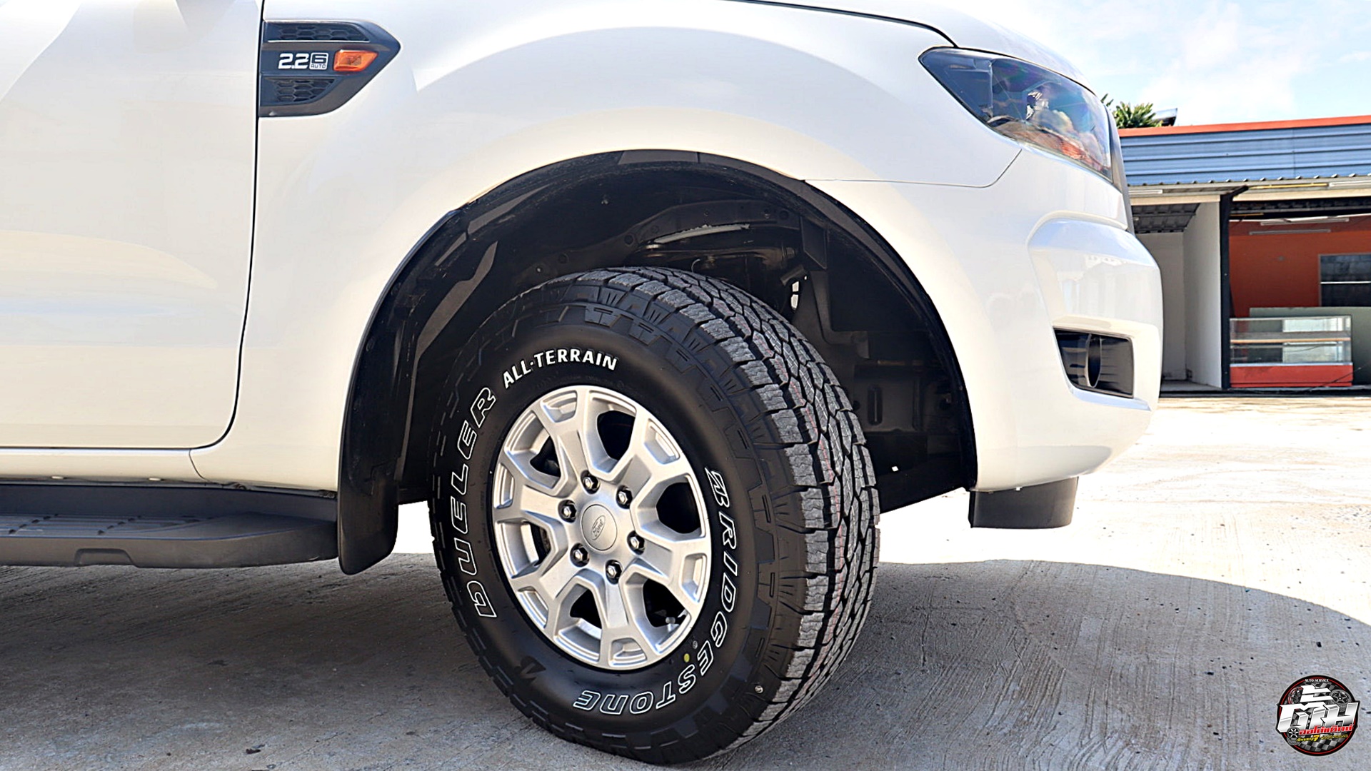 FORD RANGER เปลี่ยนยาง BRIDGESTONE Dueler AT002 265/70R16 112S
