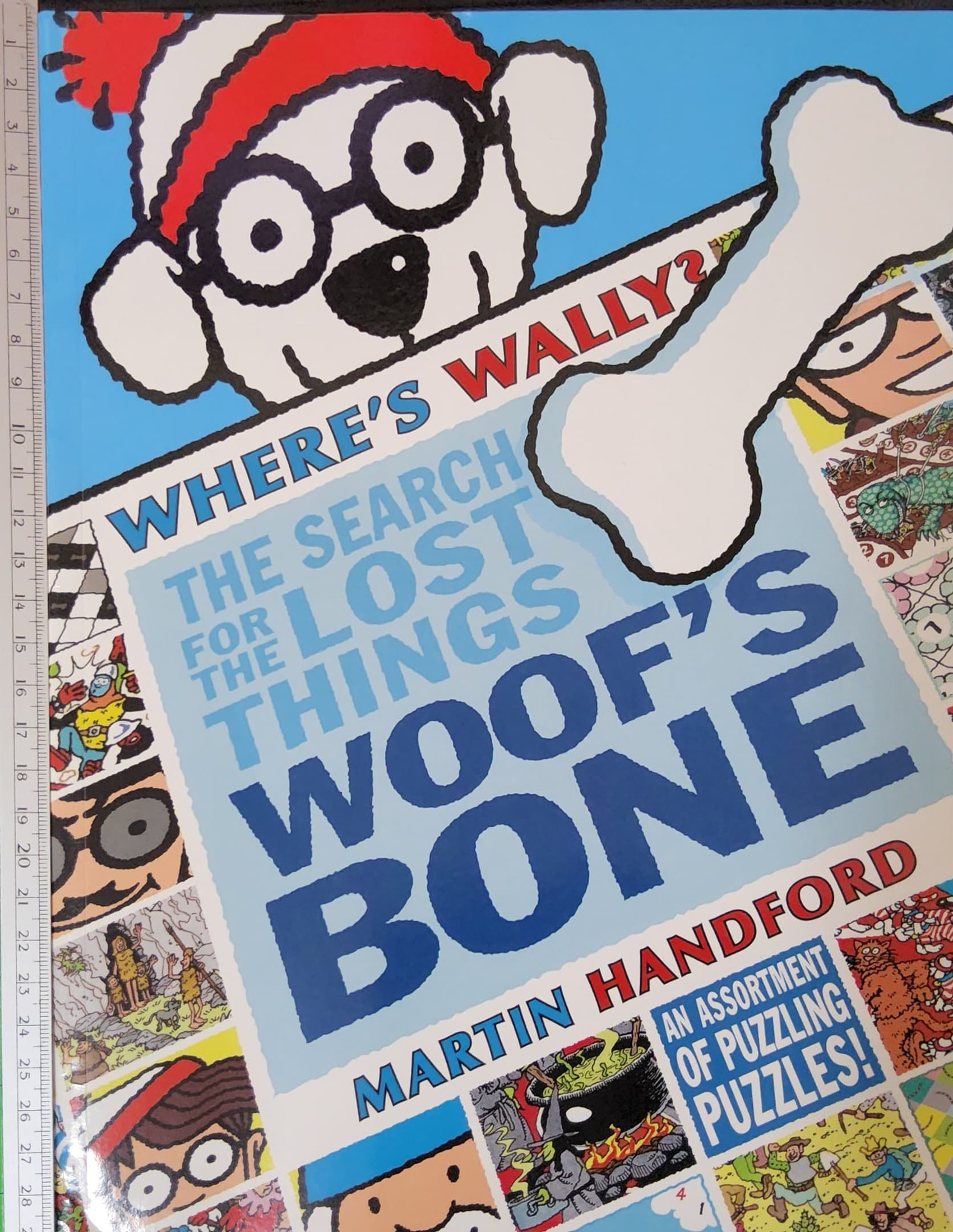 PUZZLE BOOK** 🍓🍓 WHERE'S WALLY? THE SEARCH FOR THE LOST THINGS WOOF'S BONE