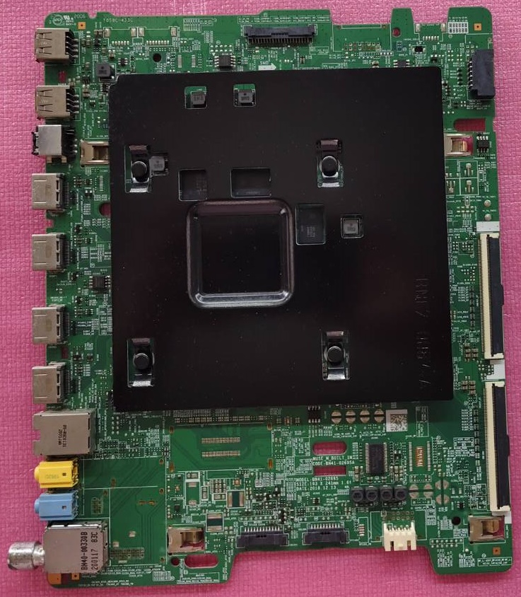 เมนบอร์ดทีวีซัมซุง SAMSUNG อะไหล่แท้#มือสองพร้อมใช้งาน พาร์ทBN94-15319N ใช้กับรุ่นQA55Q60TAKXXT QA55Q65TAKXXT (บอร์ดนี้ใช้กับ Version No FA01 เท่านั้น)