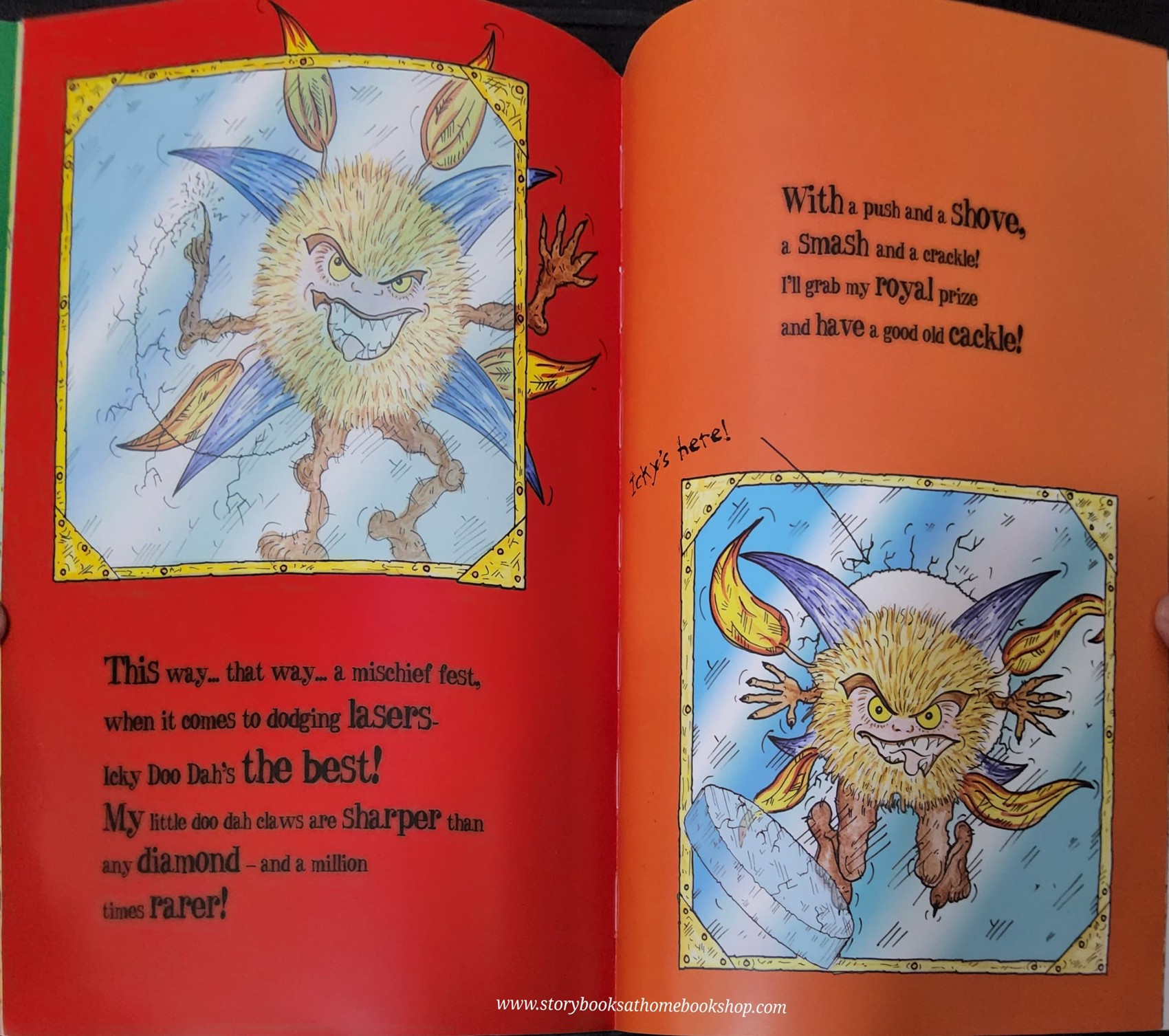 หนังสือนิทานปกอ่อน** ♥️ICHY DOO DAH THE ROYAL BLING THING