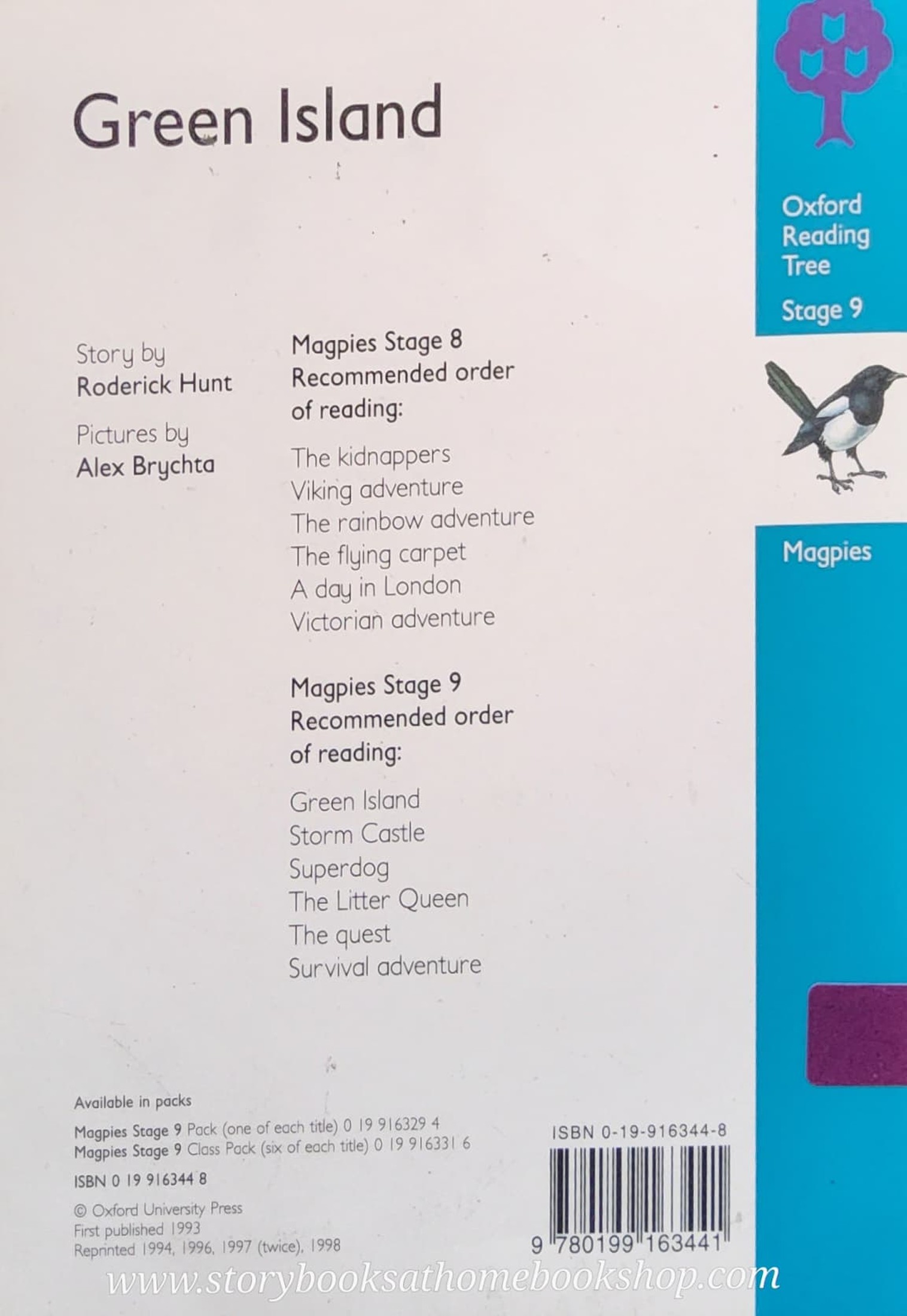 หนังสือนิทานปกอ่อน** 🍅 OXFORD READING TREE: STAGE9: GREEN ISLAND