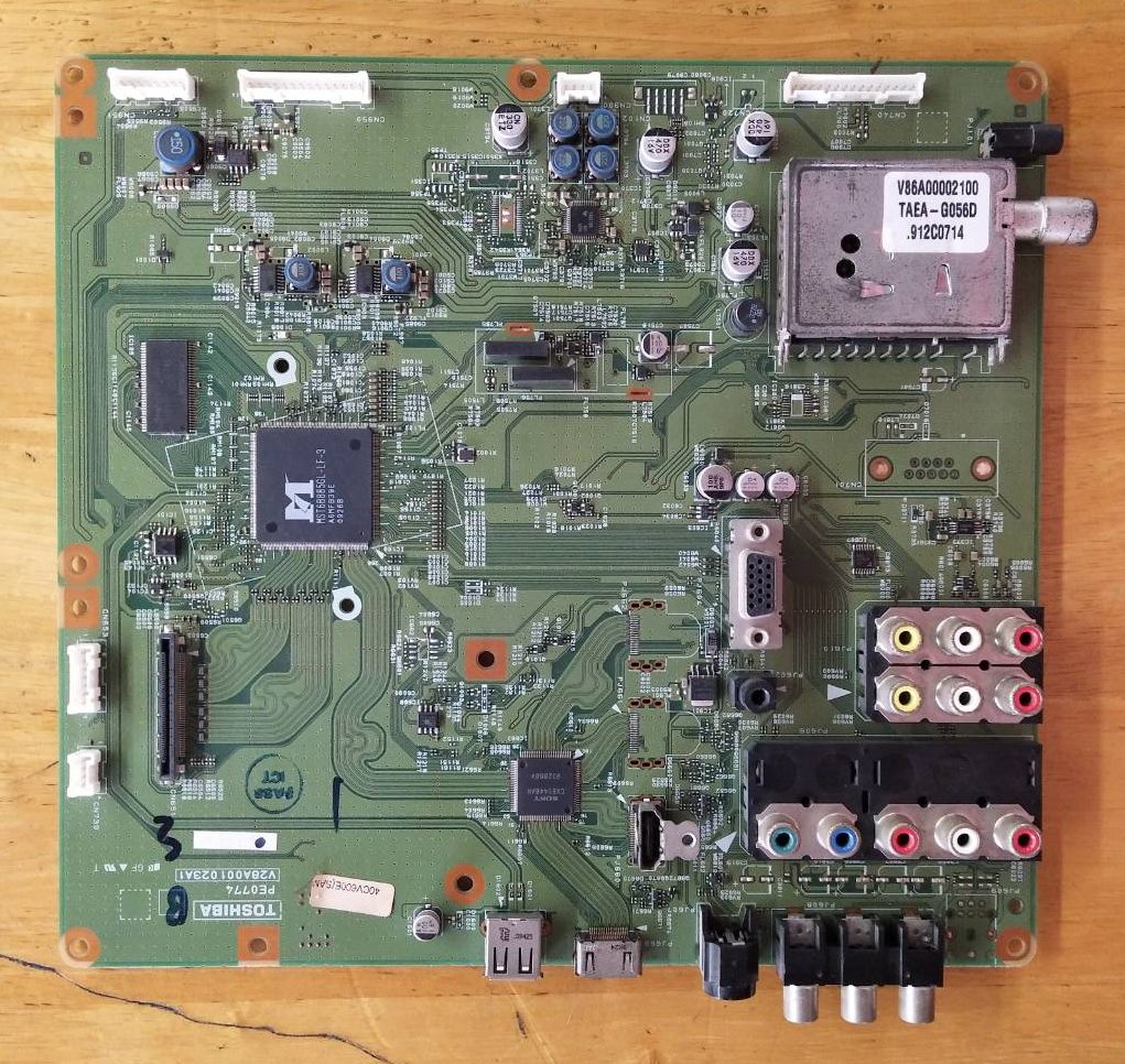 เมนบอร์ด TOSHIBA อะไหล่แท้/ของถอด ใช้กับรุ่น 40CV600T