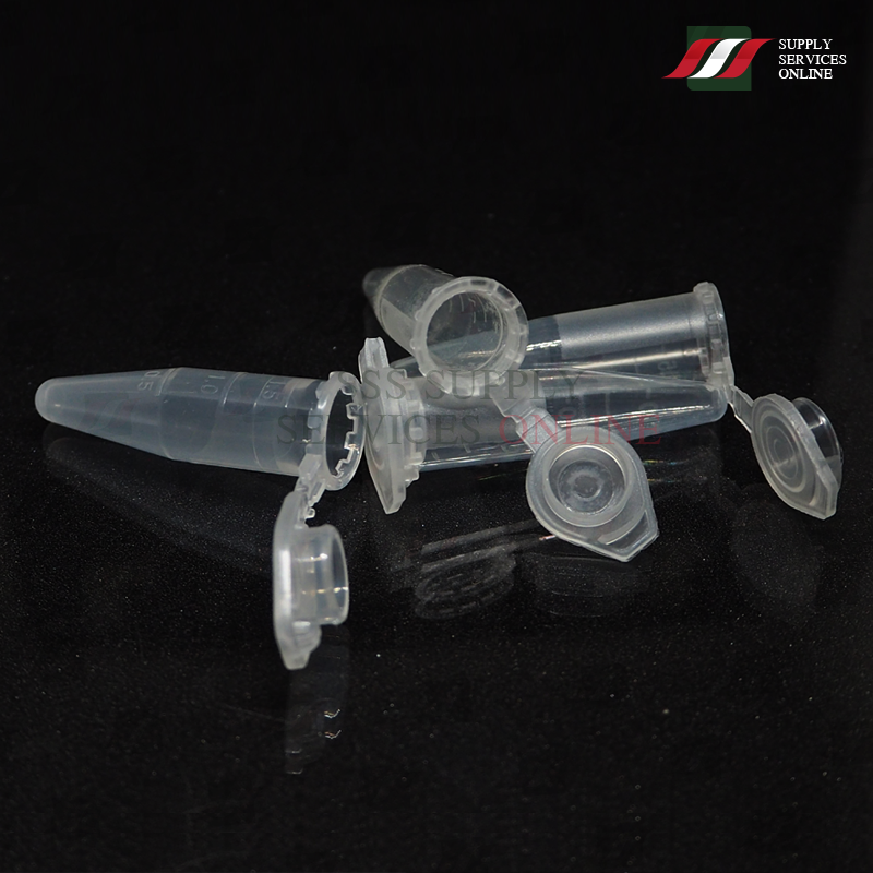 หลอดเซ้นติฟิว พลาสติก ปั่นแยก พร้อมฝาปิด 1.5 มิลลิลิตร Micro Centrifuge Tube 1.5mL