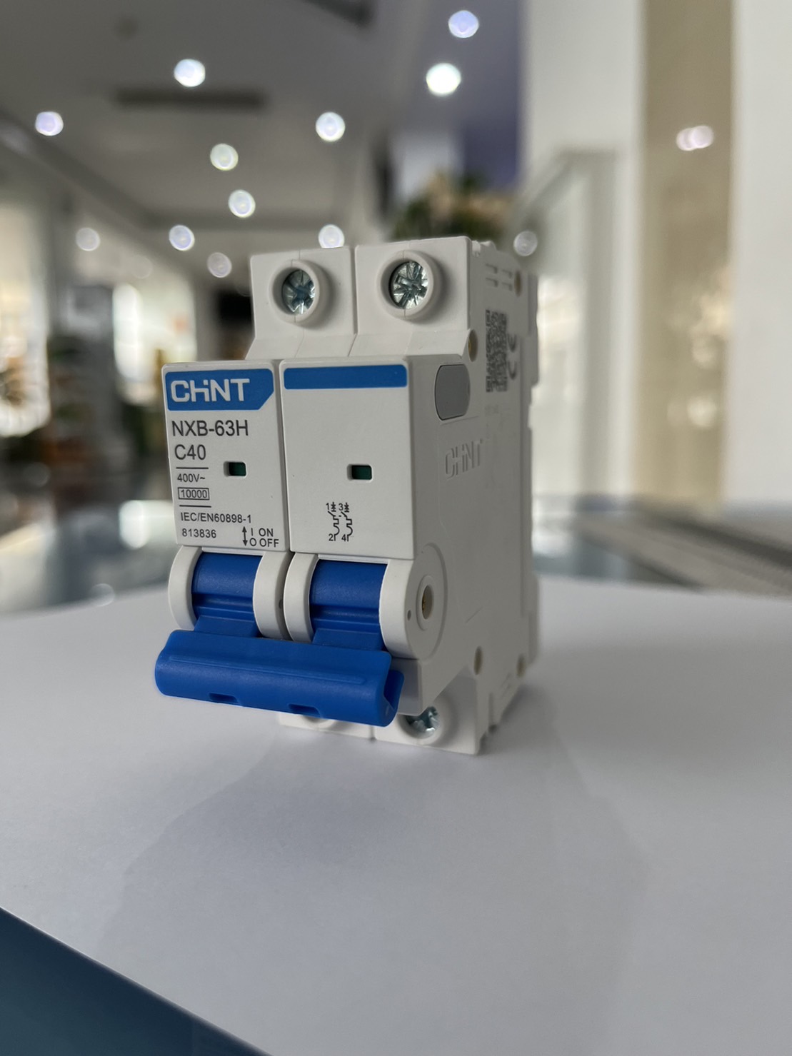 MCB เบรกเกอร์ขนาดเล็ก เบรกเกอร์ลูกย่อย Miniature Circuit Breakers NXB-63H 2P 40A (Ic10KA)