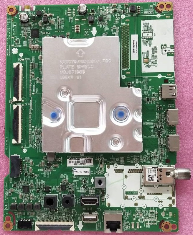 เมนบอร์ดทีวีแอลจี LG อะไหล่แท้/มือสองพร้อมใช้งาน ใช้กับรุ่น55UP8000PTB.ATMGLJD