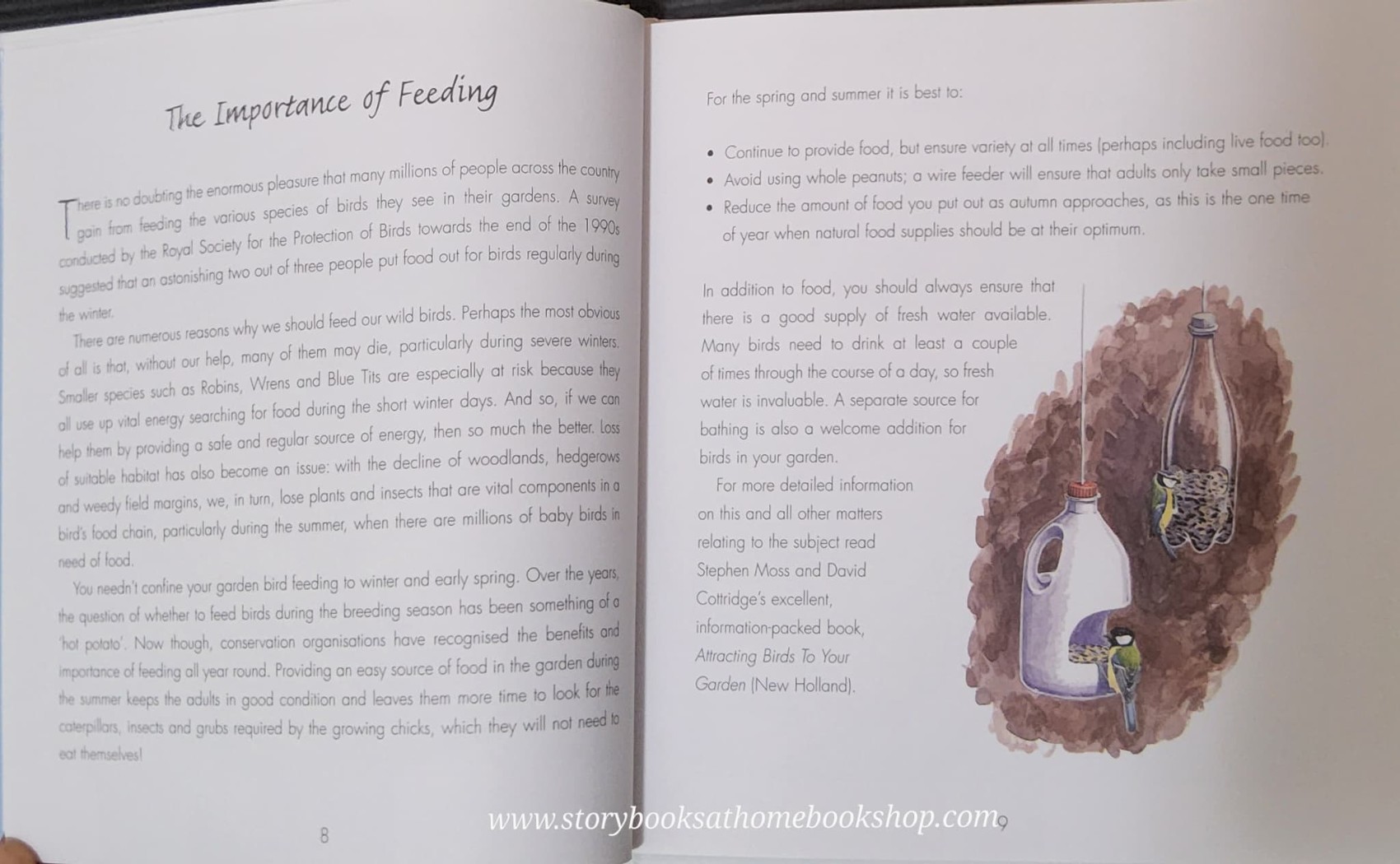 KNOWLEDGE BOOK ** ð
ð
COOKING FOR BIRD