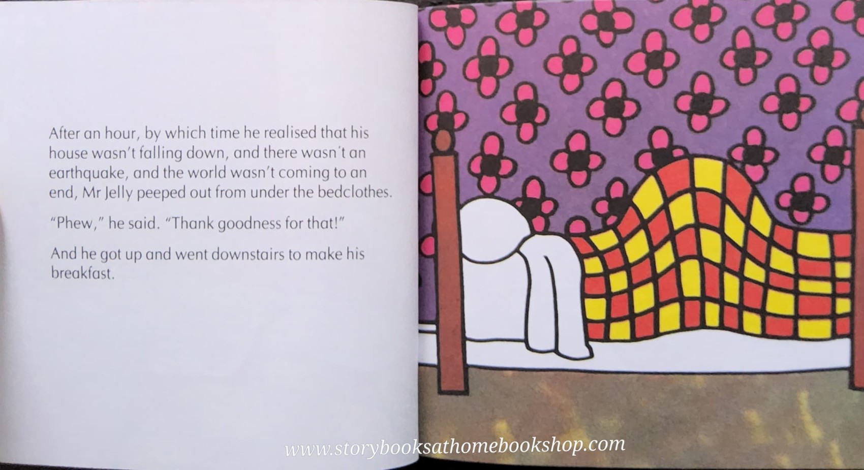 หนังสือ Bestseller Small book** **หนังสือนิทานปกอ่อน** 👉LITTLE MISS&MR.MEN👍 🍅🍅MR.JELLY by Roger Hargreaues