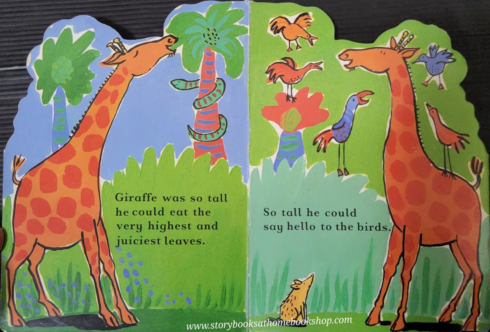 BOARD BOOK** 🍅🍓TALL TALL GIRFFE BY EMILY BOLAM