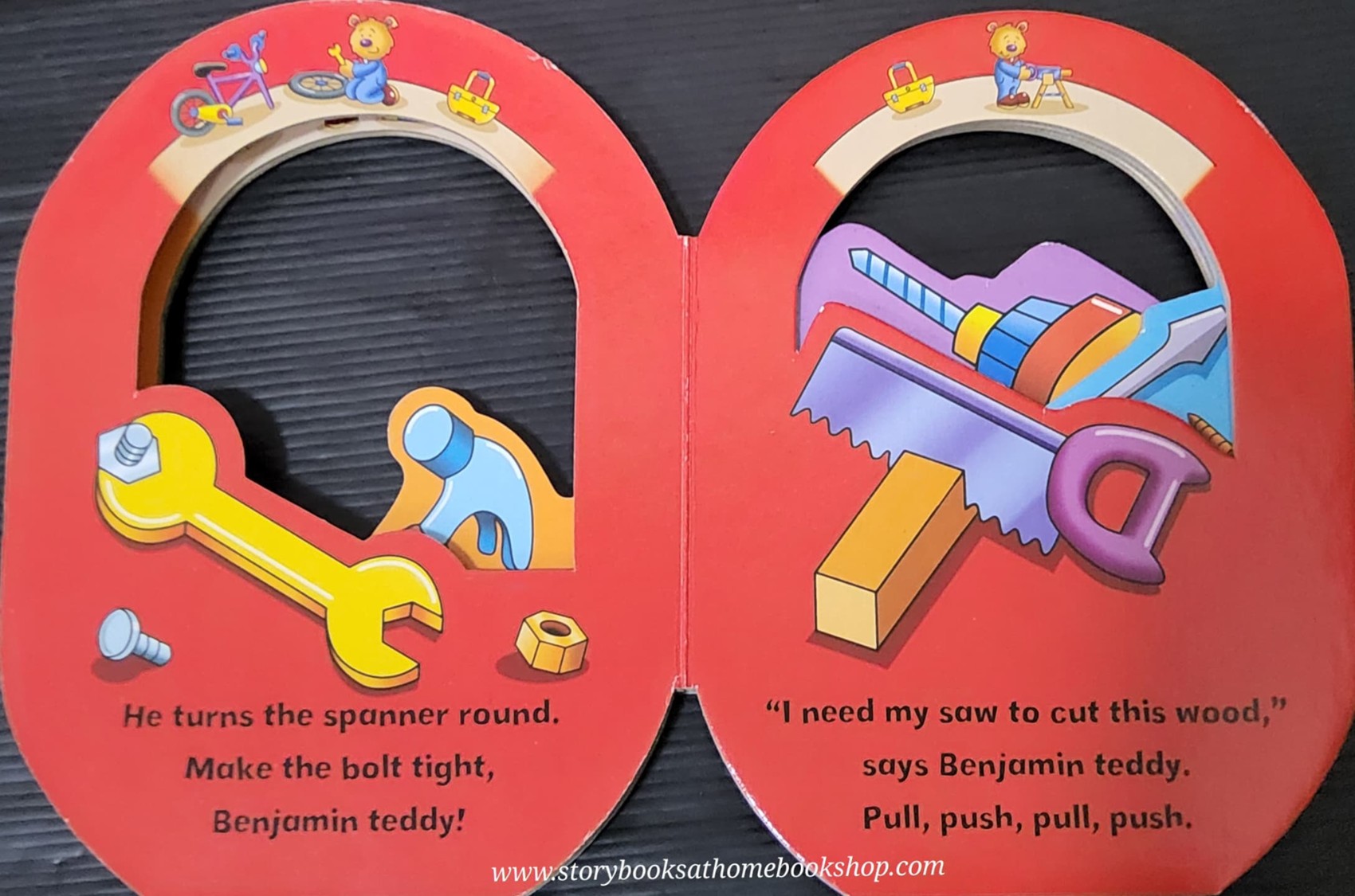 BOARD BOOK** 🍅🍓MY LITTLE TOOL BOX