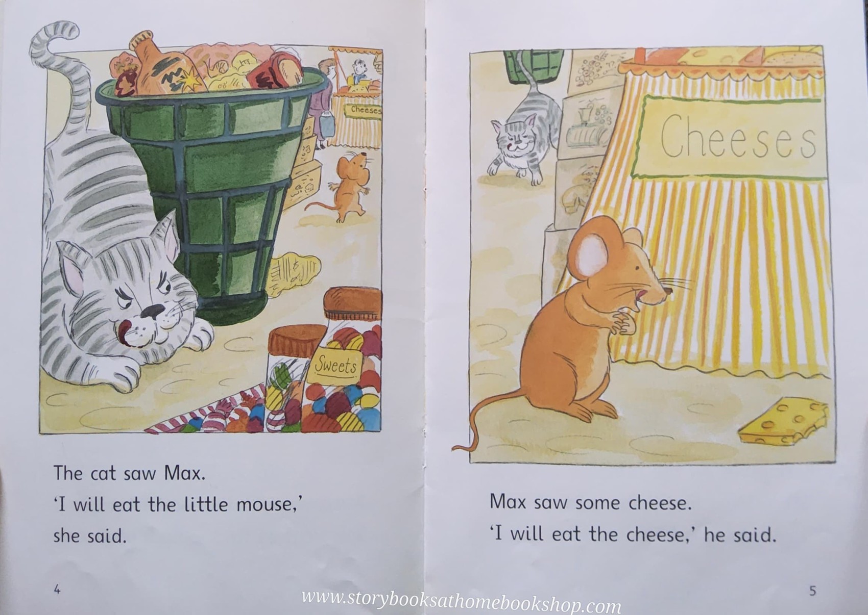 หนังสือนิทานปกอ่อน** ♥️STORYWORLDS: MAX AND THE CAT