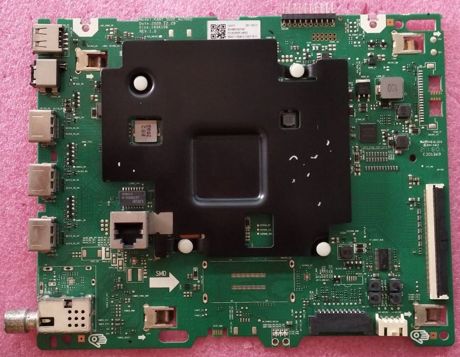 เมนบอร์ดทีวีซัมซุง Samsung อะไหล่แท้/มือสองพร้อมใช้งาน พาร์ทBN96-53074D ใช้กับรุ่นUA55AU7700KXXT ( Version CF01 และเทียบความเหมือนบอร์ดด้วย)