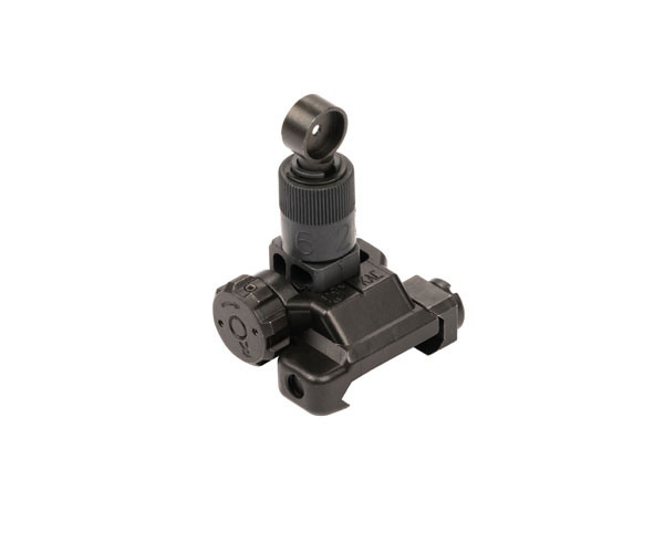 KNIGHTS ARMAMENT COMPANY (KAC) - Folding Micro Rear Sight, 200-600 Meter Adjustable (USMC) (0หลัง)