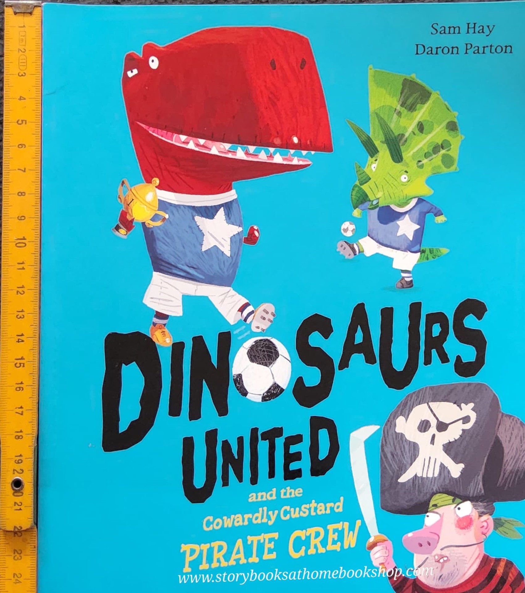 หนังสือนิทานปกอ่อน ** 🍓🍓DINOSAURS UNITED AND COWARDLY CUSTARD PIRATE CREW