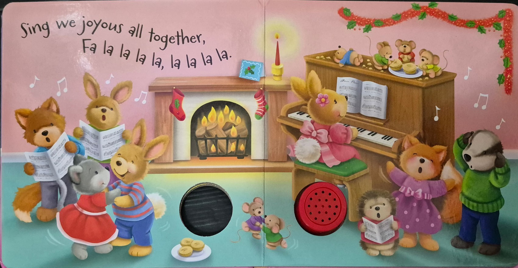 SOUND BOARD BOOK ** 🍅🍓DECK THE HALLS