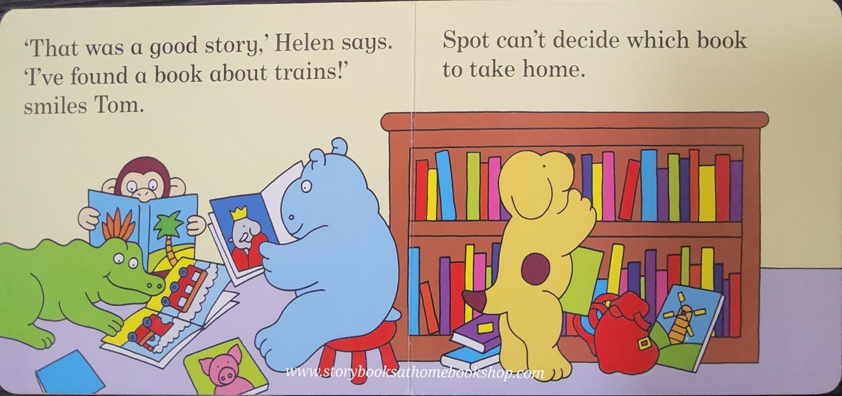 Board Book** 🍅🍓 SPOT GOES TO THE LIBRARY